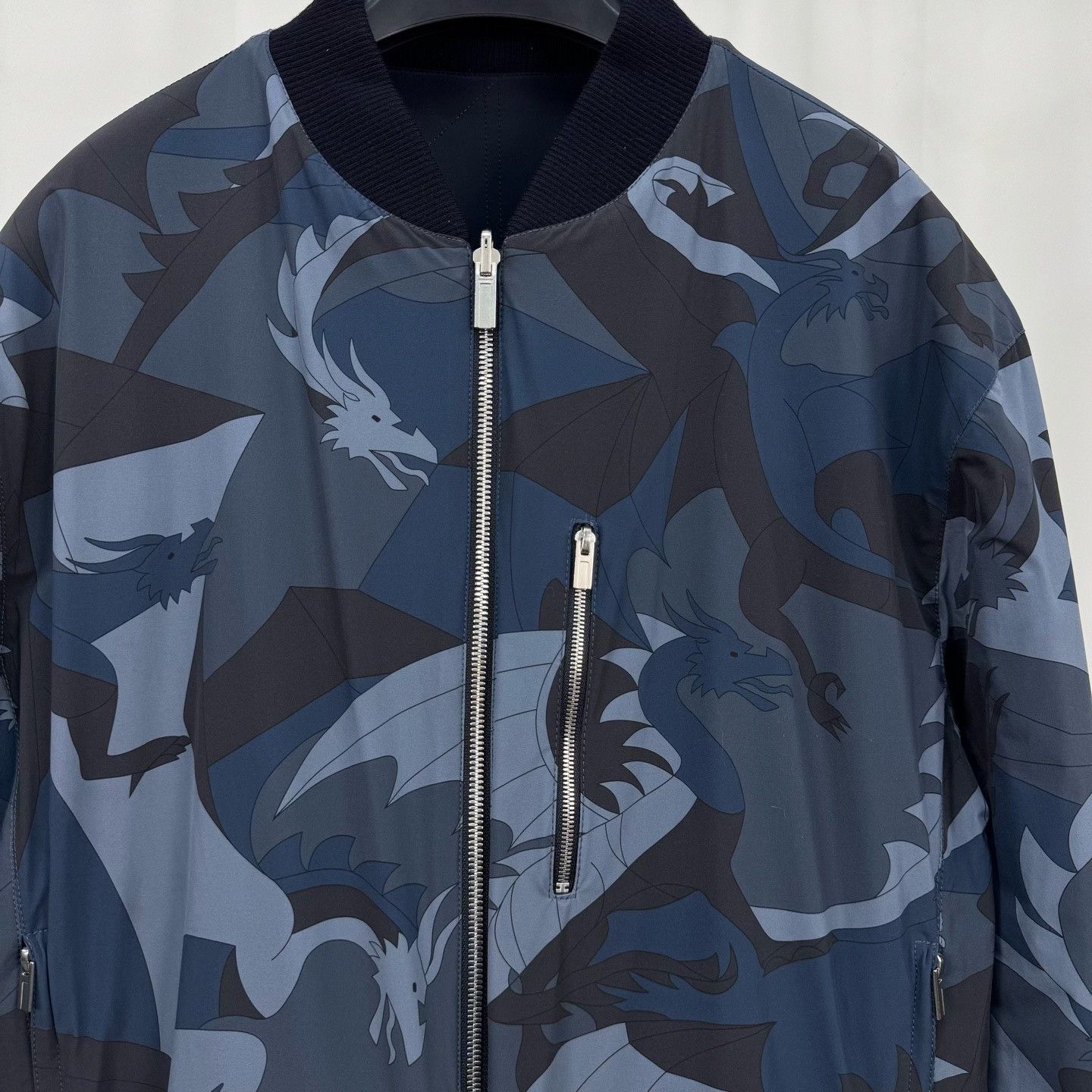 Hermes Hermes Dragon Reversible Bomber Jacket Size M Size US M / EU 48-50 / 2 - 4 Thumbnail