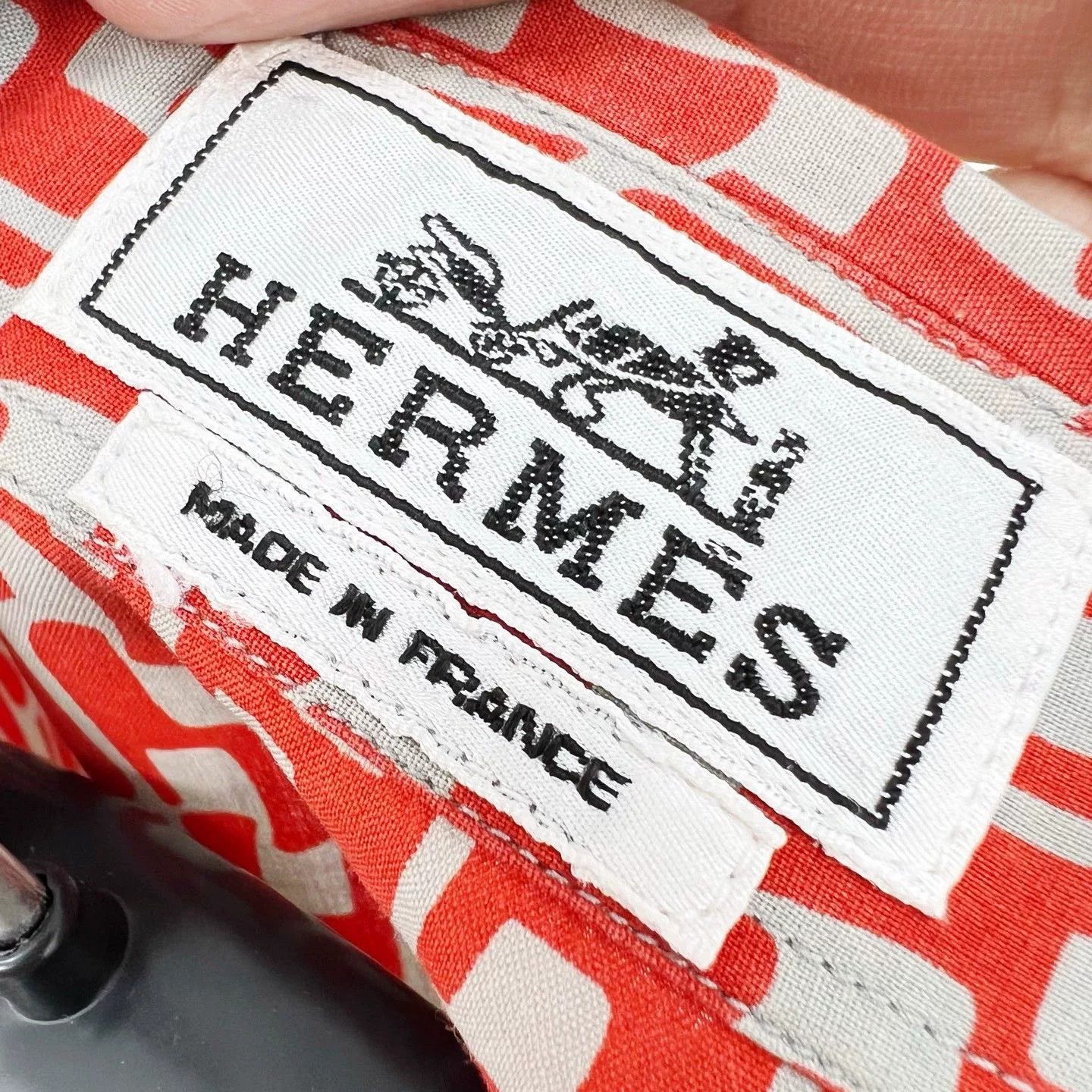 Hermes Hermès Patterned Button Up Shirt Size M Size US M / EU 48-50 / 2 - 6 Thumbnail