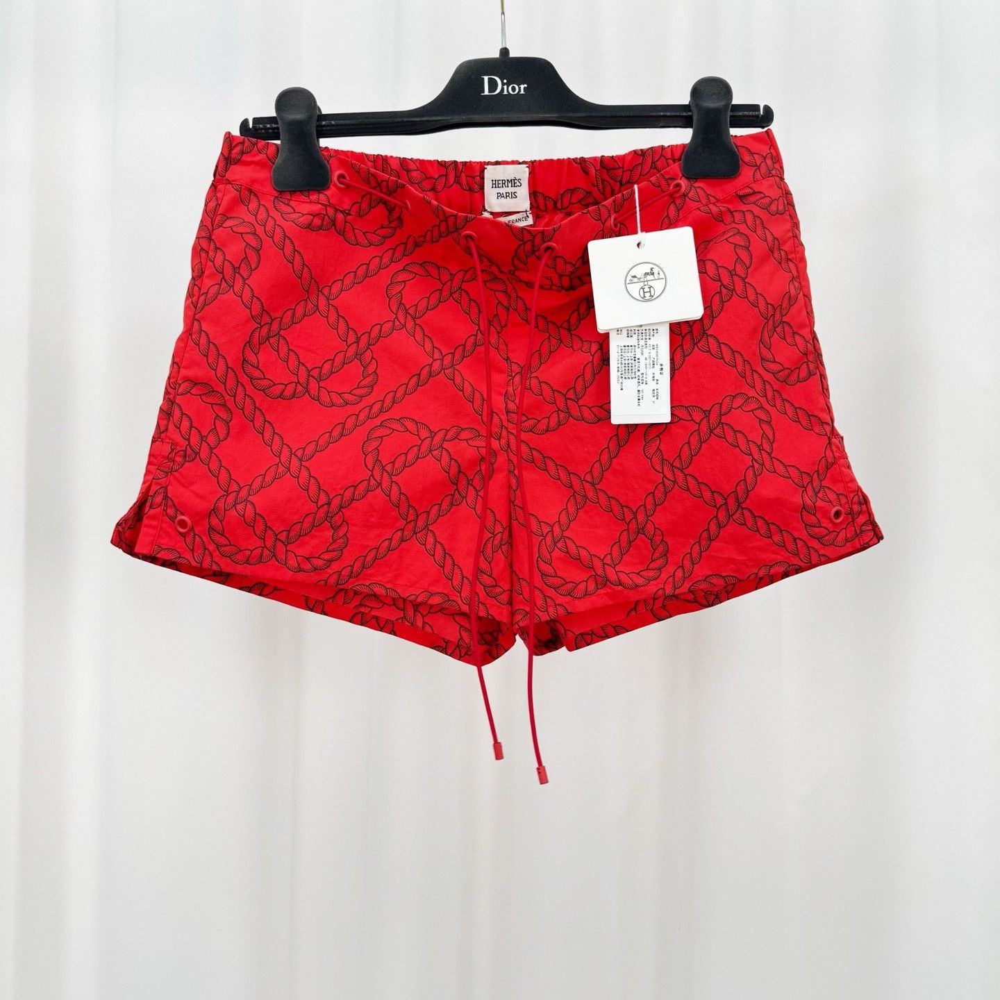 Hermes Hermès Rope Print Shorts FR 36 Size 26" / US 2 / IT 38 - 2 Thumbnail