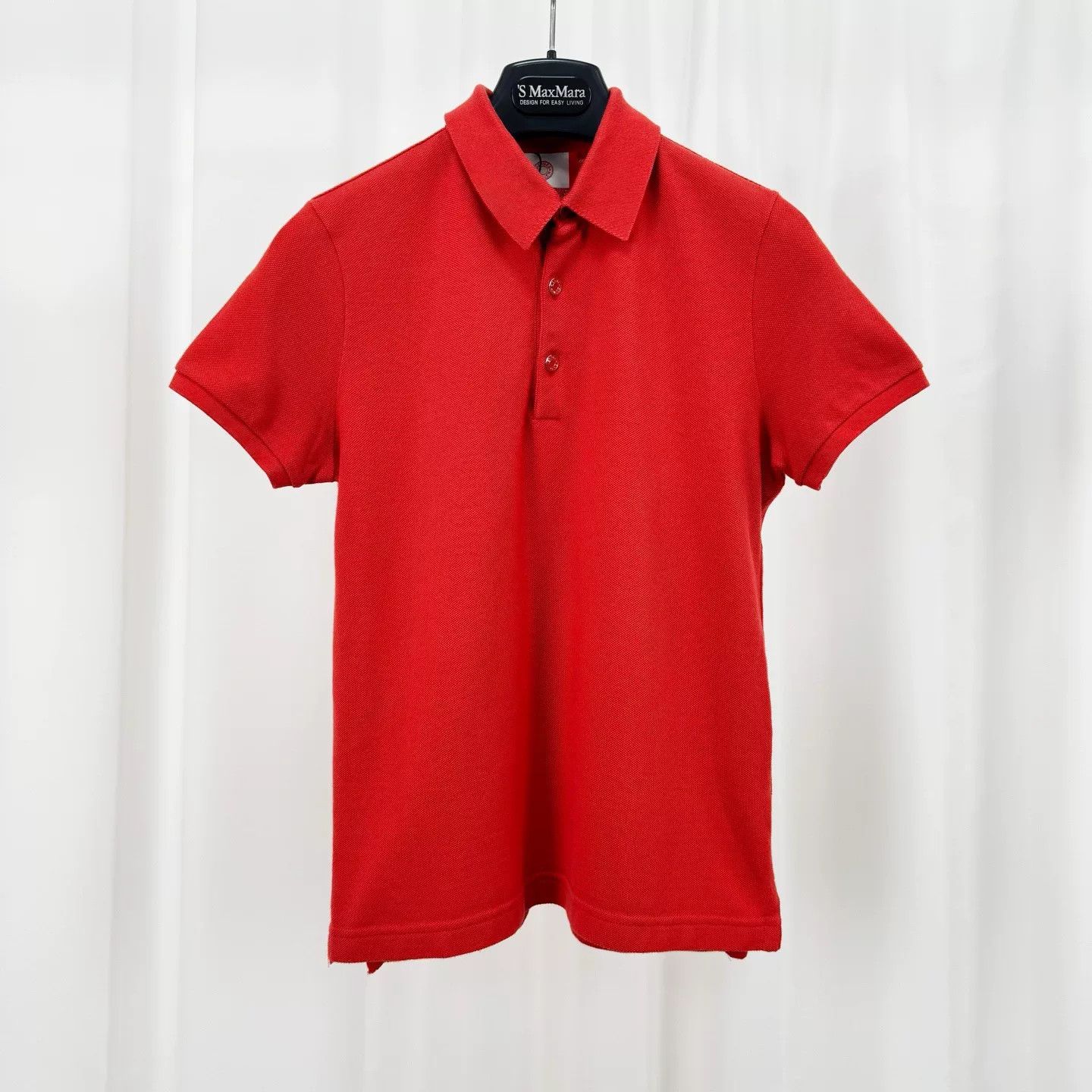 Hermes Hermès Sellier Red Polo Shirt Size 14 Size US XXS / EU 40 - 2 Thumbnail