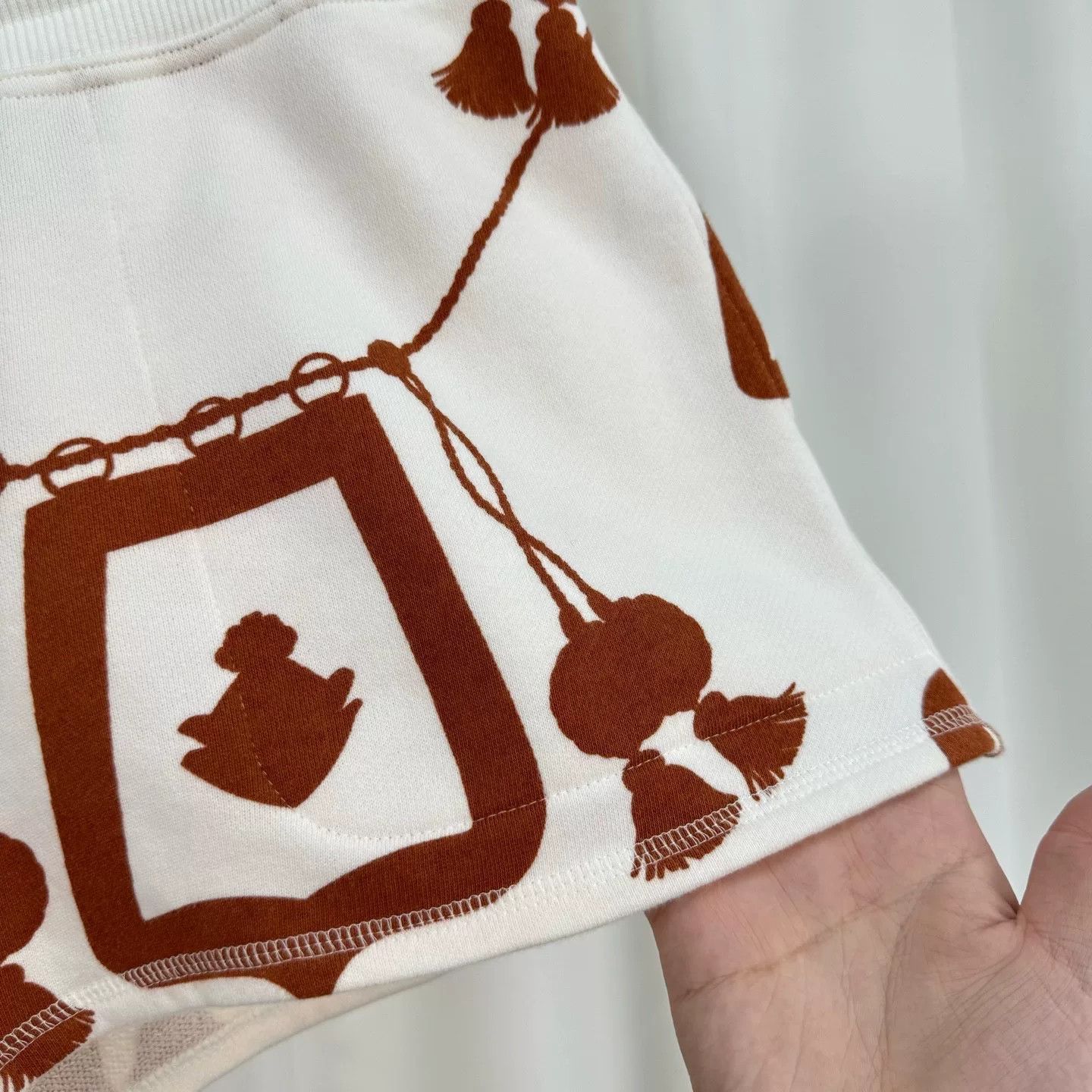 Hermes Hermès Lantern Print Shorts Size 38 Size 27" / US 4 / IT 40 - 5 Thumbnail
