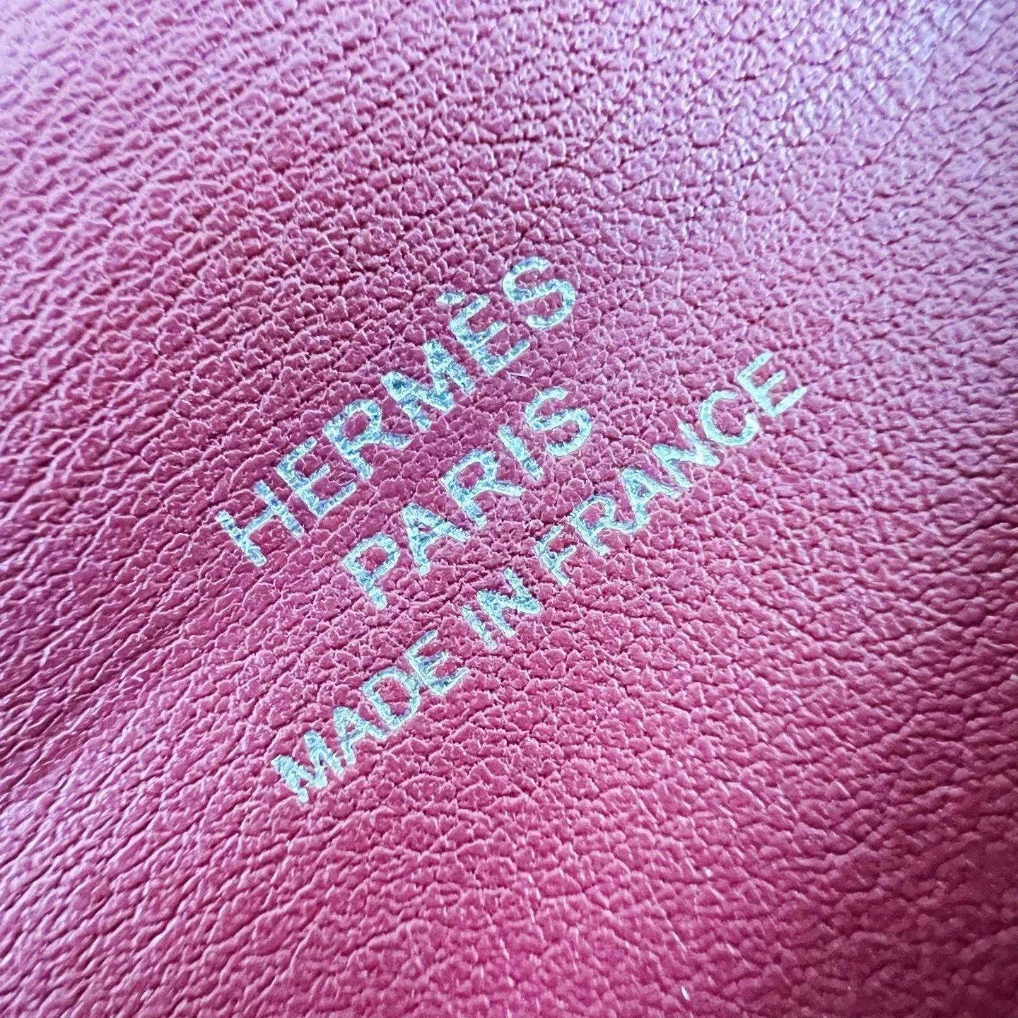 Hermes Hermès Calvi Card Holder Sienne ONE SIZE Size ONE SIZE - 8 Thumbnail