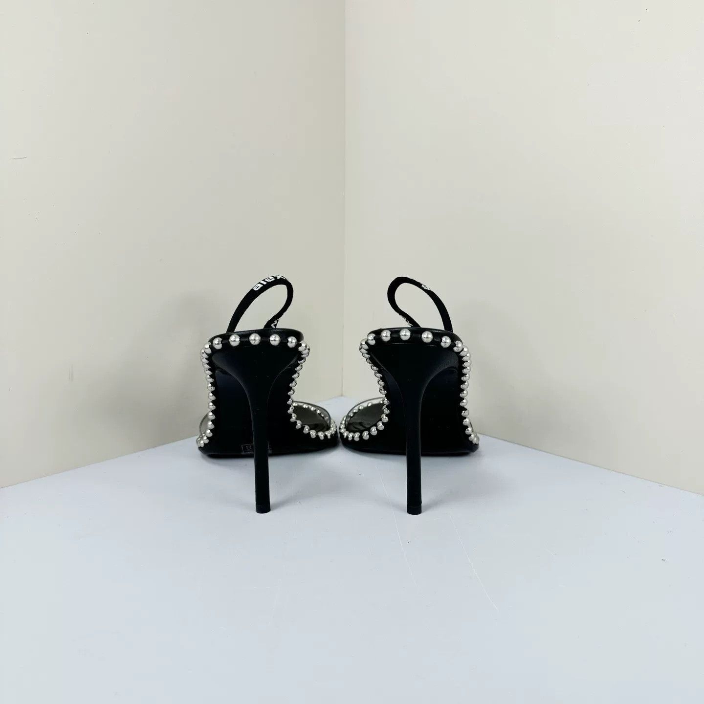Alexander Wang Alexander Wang Studded Logo Heel Sandals Size 35 Size US 5 / IT 35 - 4 Thumbnail