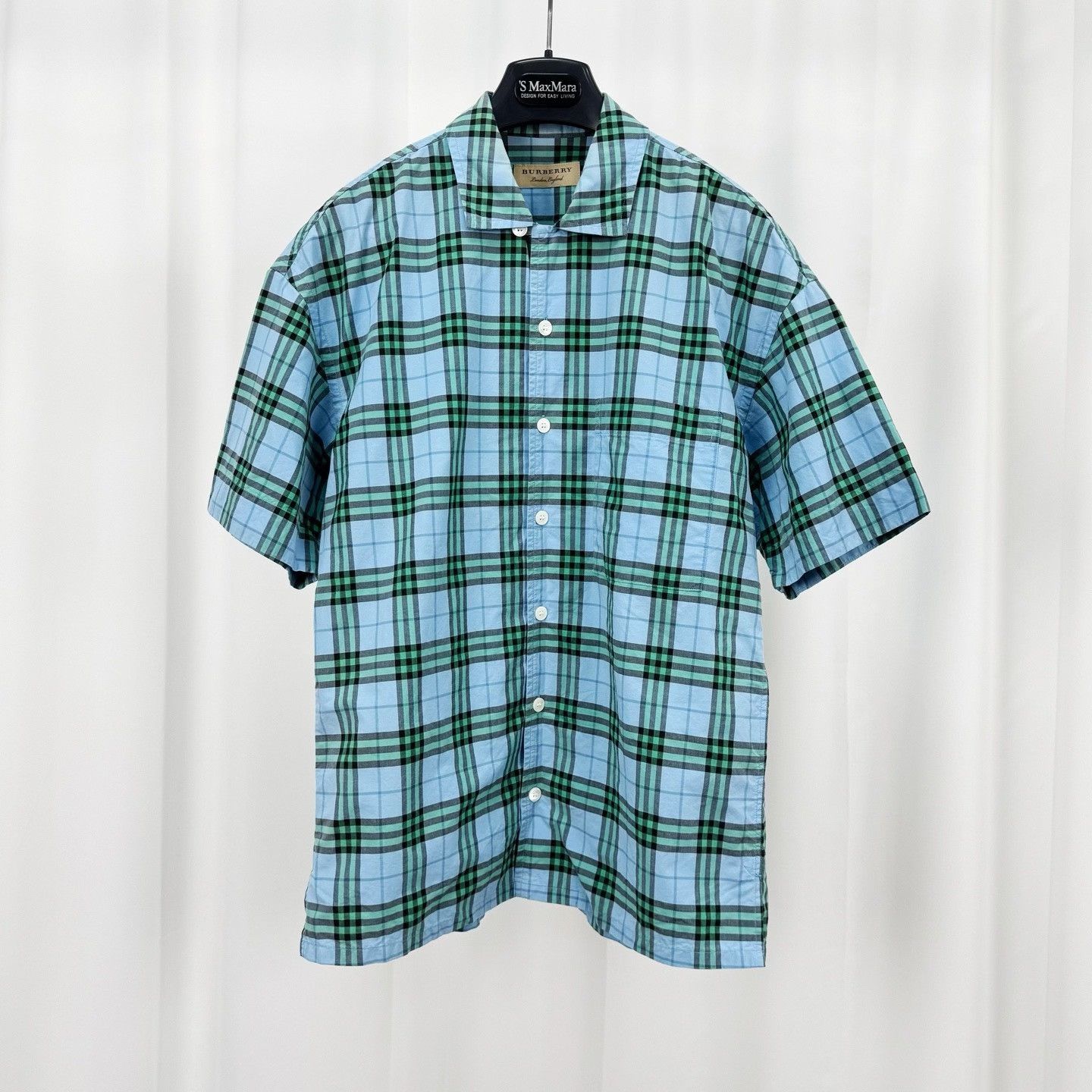 Burberry Burberry Plaid Short Sleeve Shirt Size S Size US S / EU 44-46 / 1 - 2 Thumbnail