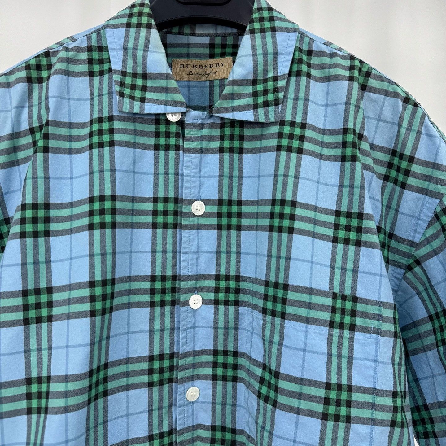 Burberry Burberry Plaid Short Sleeve Shirt Size S Size US S / EU 44-46 / 1 - 4 Thumbnail