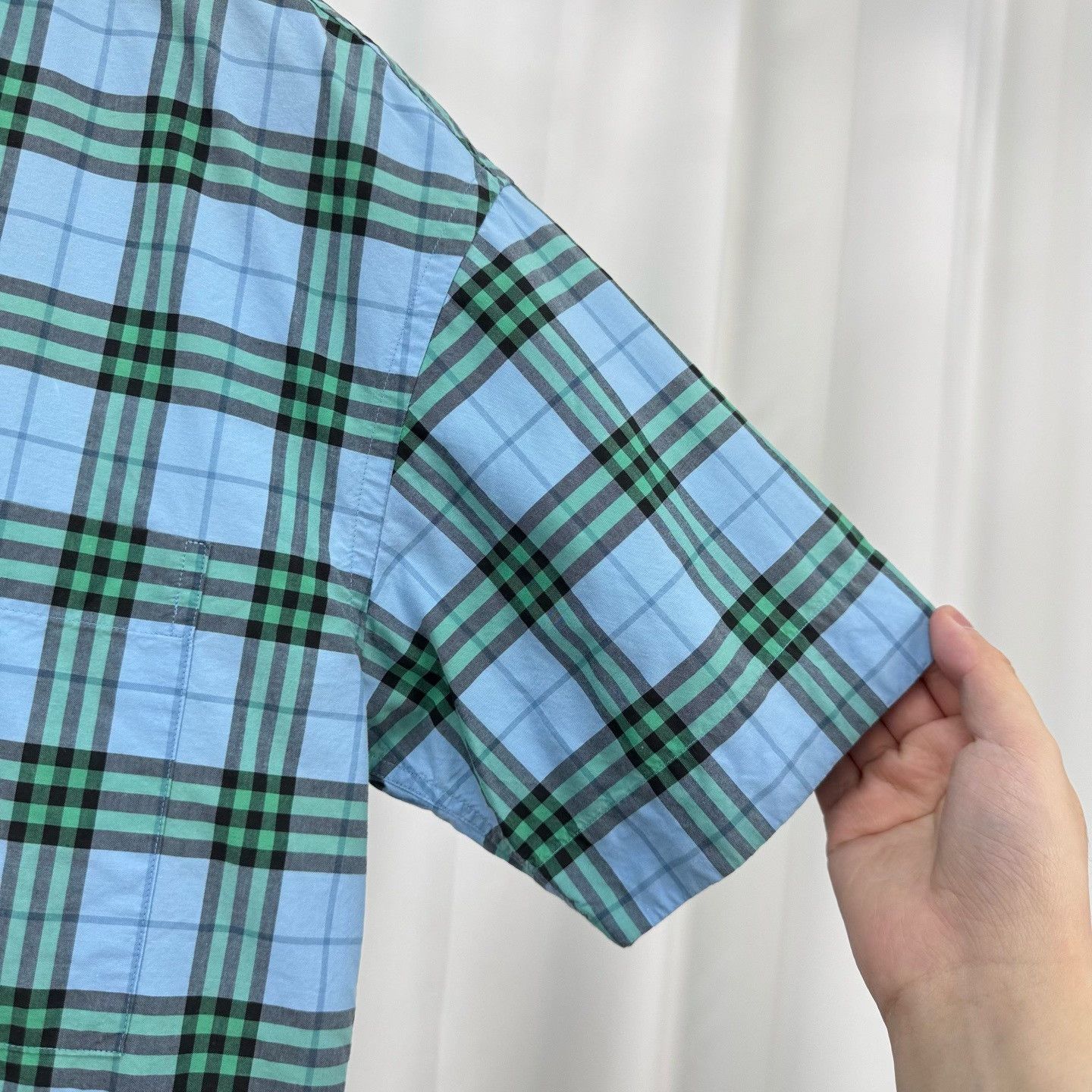 Burberry Burberry Plaid Short Sleeve Shirt Size S Size US S / EU 44-46 / 1 - 5 Thumbnail