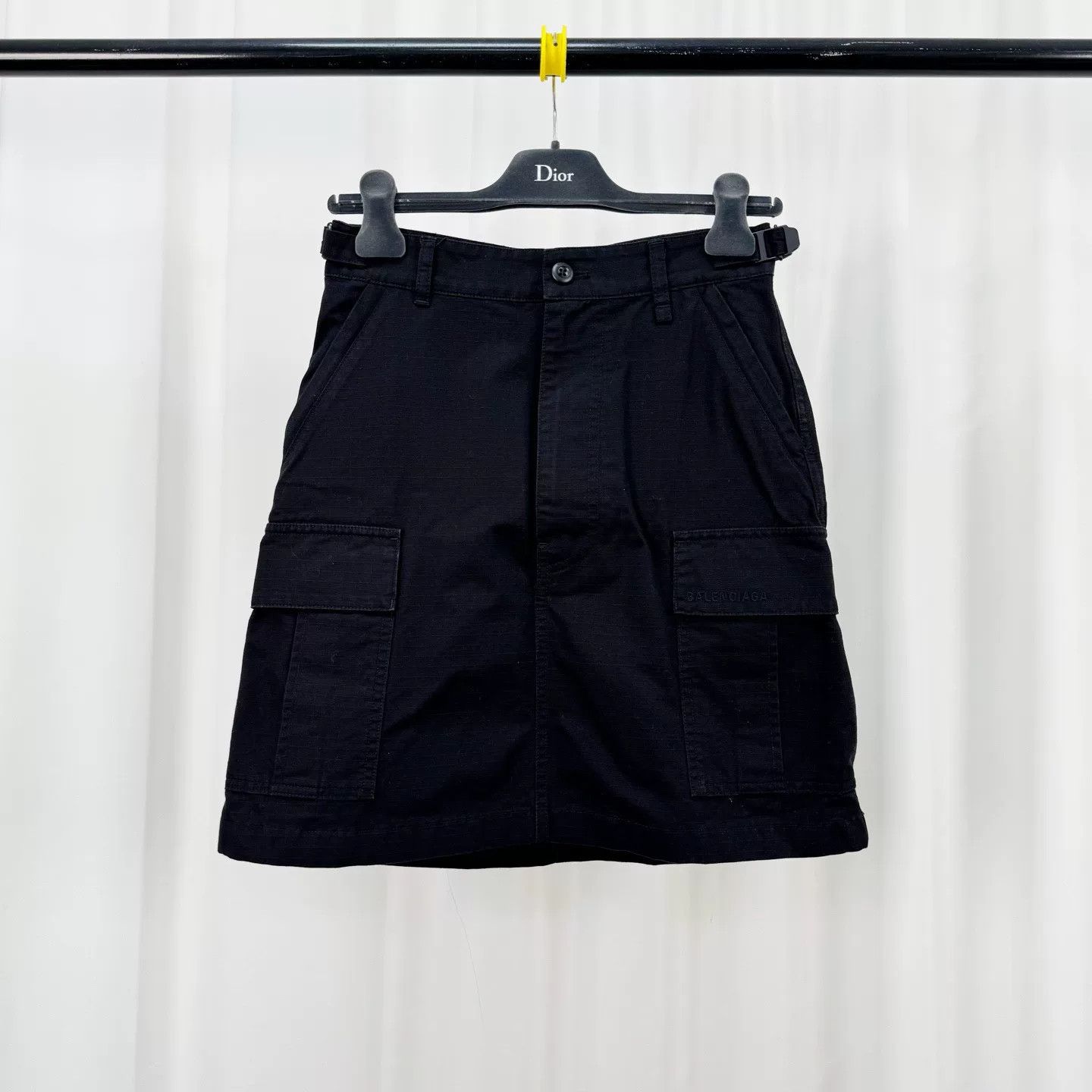 Balenciaga Balenciaga Embroidered Cargo Mini Skirt Size 34 Size 25" / US 0 / IT 36 - 2 Thumbnail