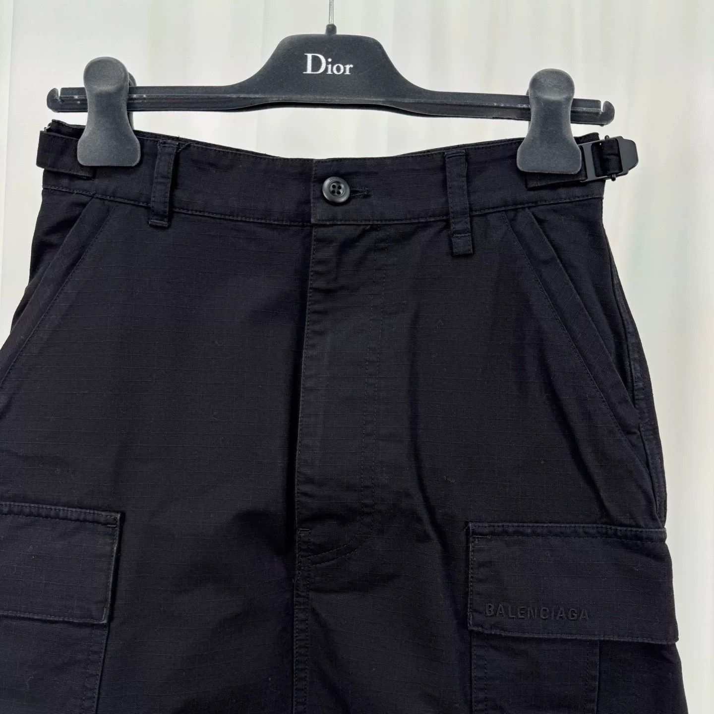 Balenciaga Balenciaga Embroidered Cargo Mini Skirt Size 34 Size 25" / US 0 / IT 36 - 4 Thumbnail