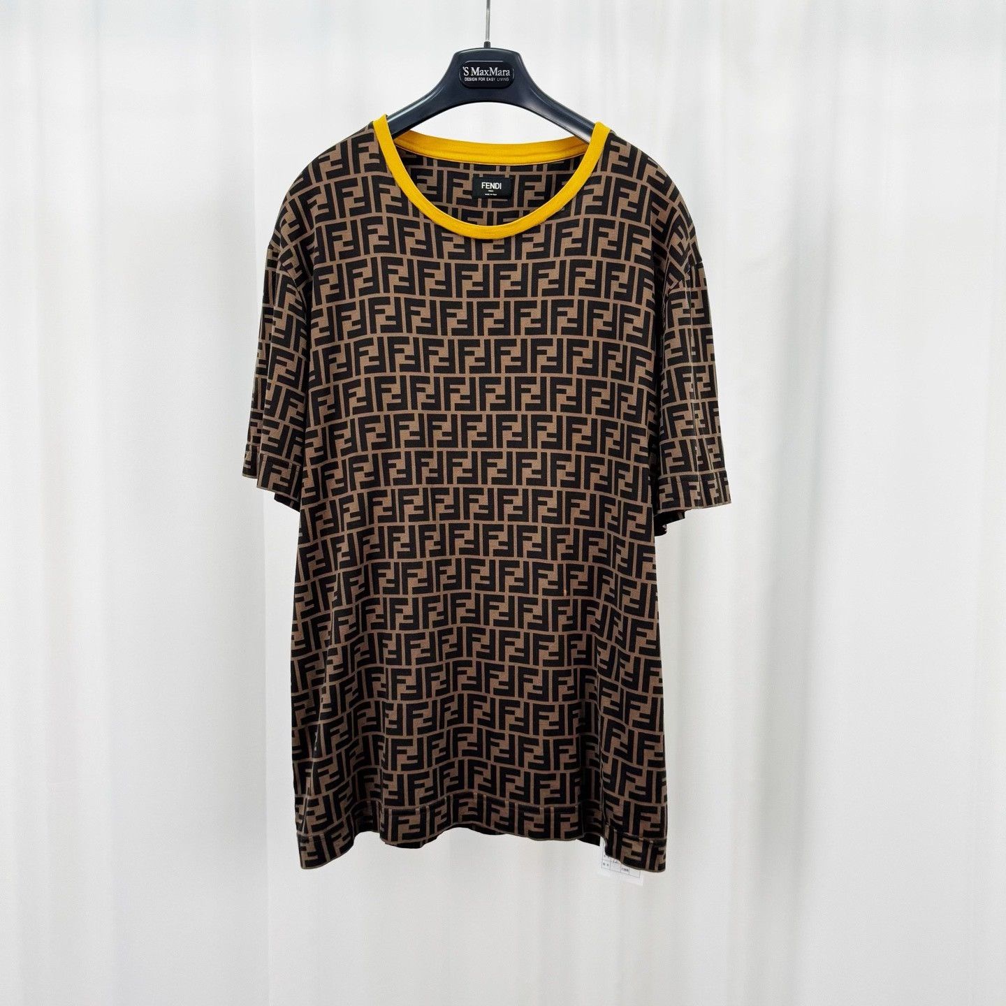 Fendi Fendi FF Monogram T-Shirt Size XL Size US XL / EU 56 / 4 - 2 Thumbnail