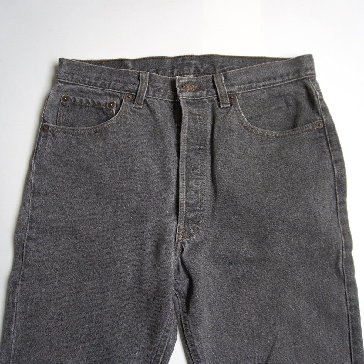 Levi's 90s 501 Black Jeans Denim Pants Size 33×30