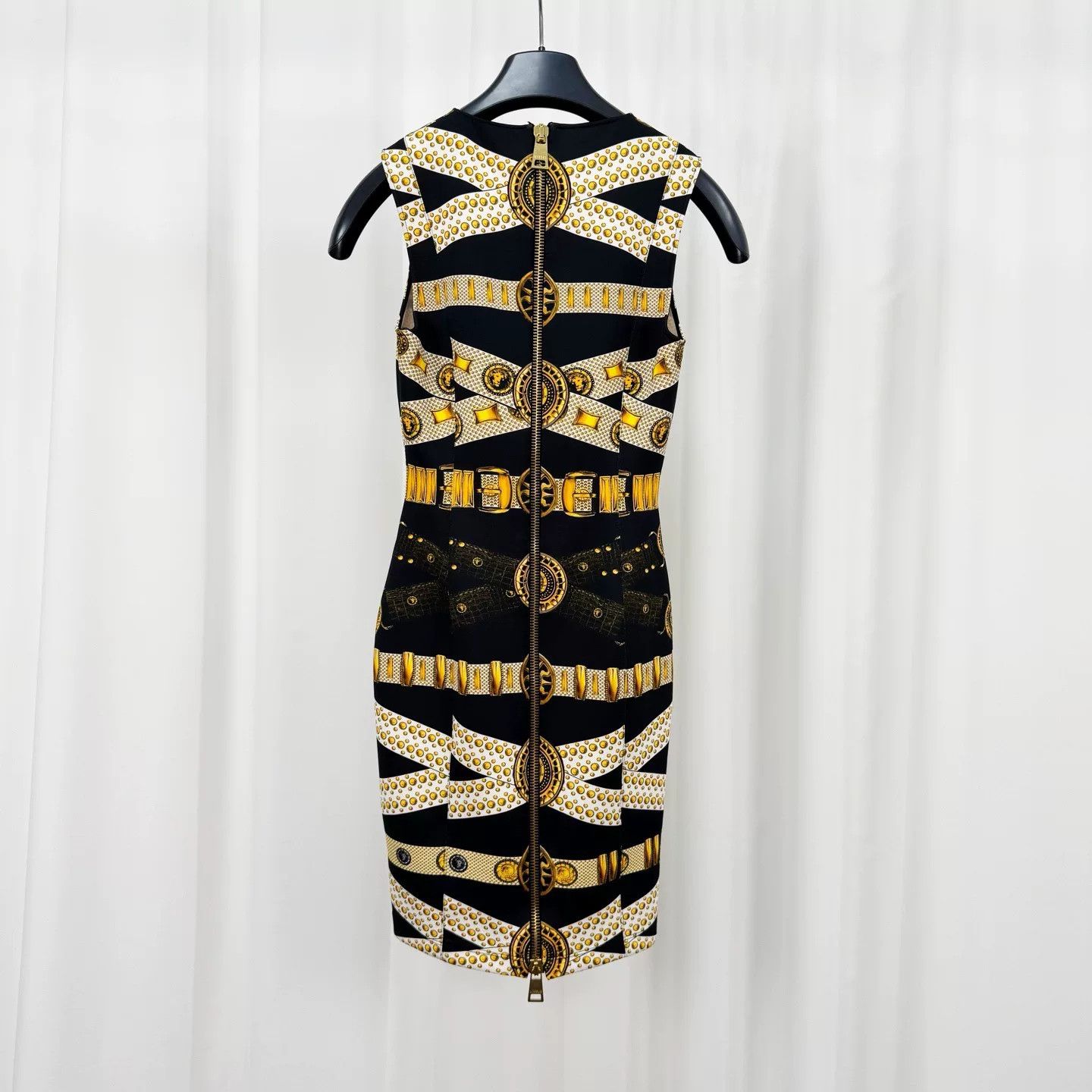 Versus Versace Versus Versace Baroque Print Mini Dress Size 36 Size XS / US 0-2 / IT 36-38 - 3 Thumbnail