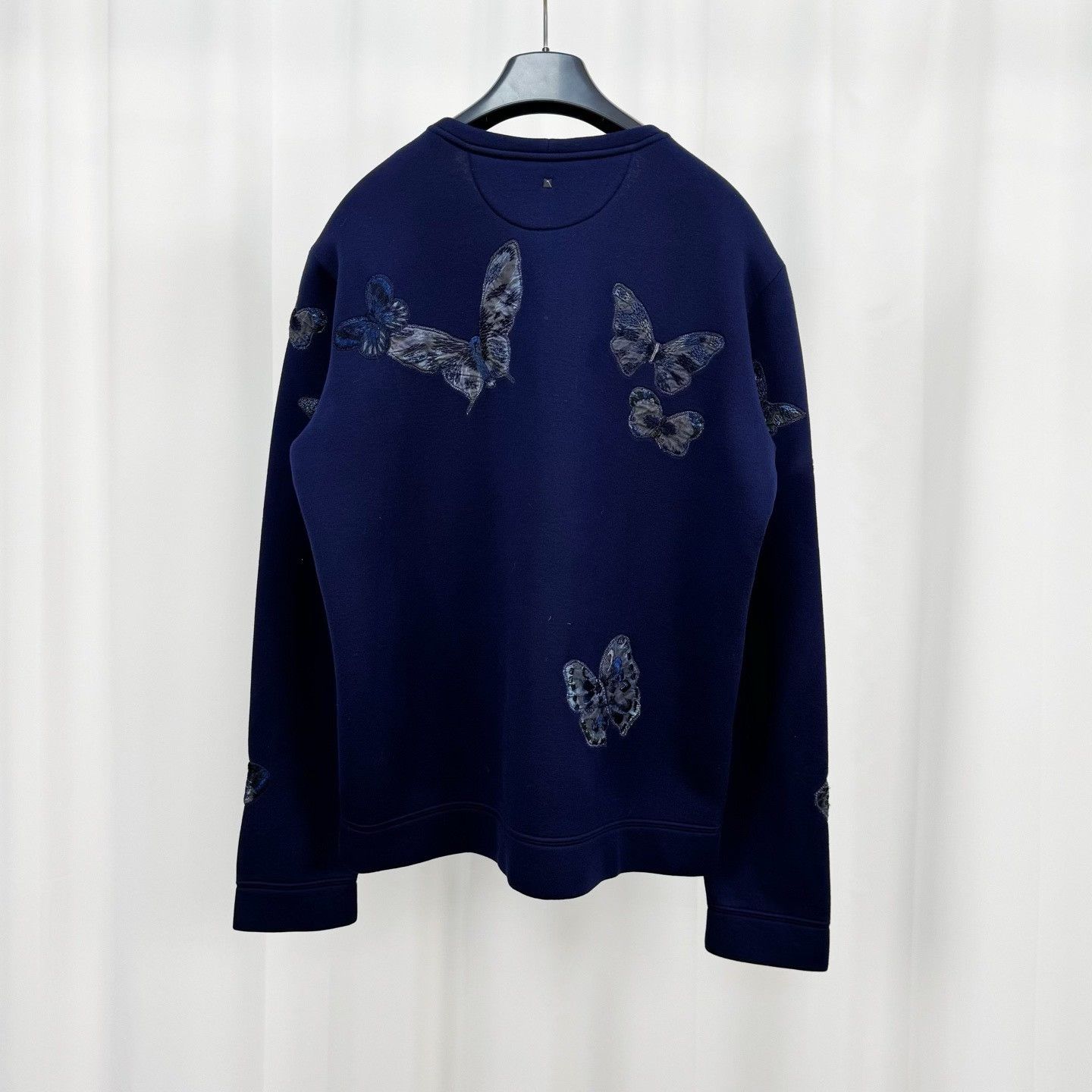 Valentino Valentino Butterfly Embroidered Sweatshirt Size S Size US S / EU 44-46 / 1 - 3 Thumbnail