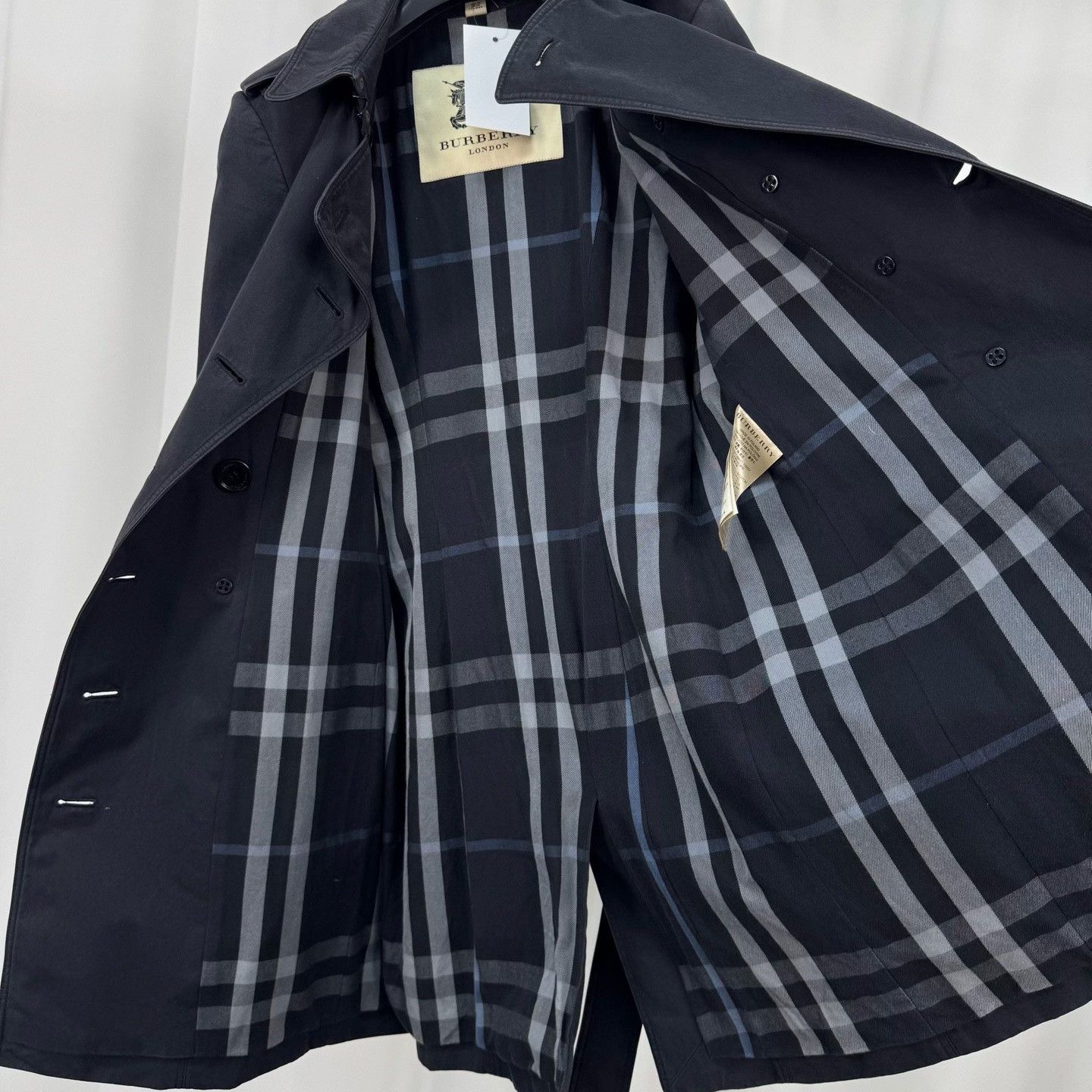 Burberry Burberry Double Breasted Trench Coat Size S Size S / US 4 / IT 40 - 6 Thumbnail