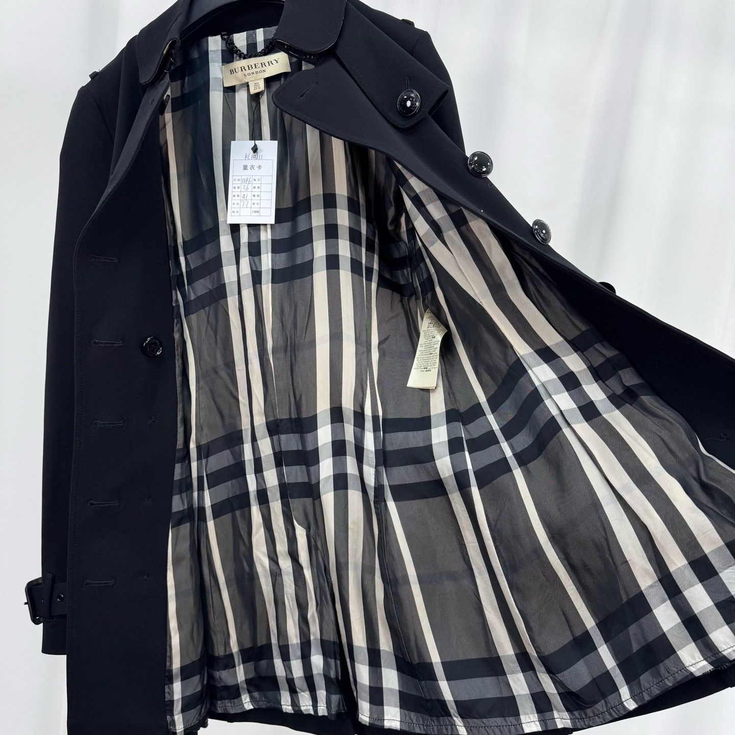 Burberry Burberry London Check Lining Trench Coat Size IT 38 Size XS / US 0-2 / IT 36-38 - 6 Thumbnail