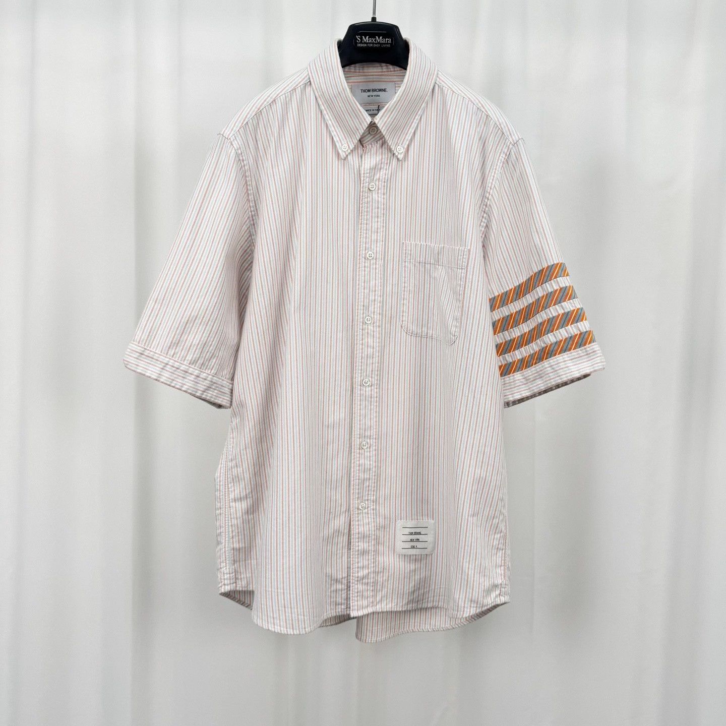 Thom Browne Thom Browne Striped 4-Bar Shirt Size 4 Size US XL / EU 56 / 4 - 2 Thumbnail