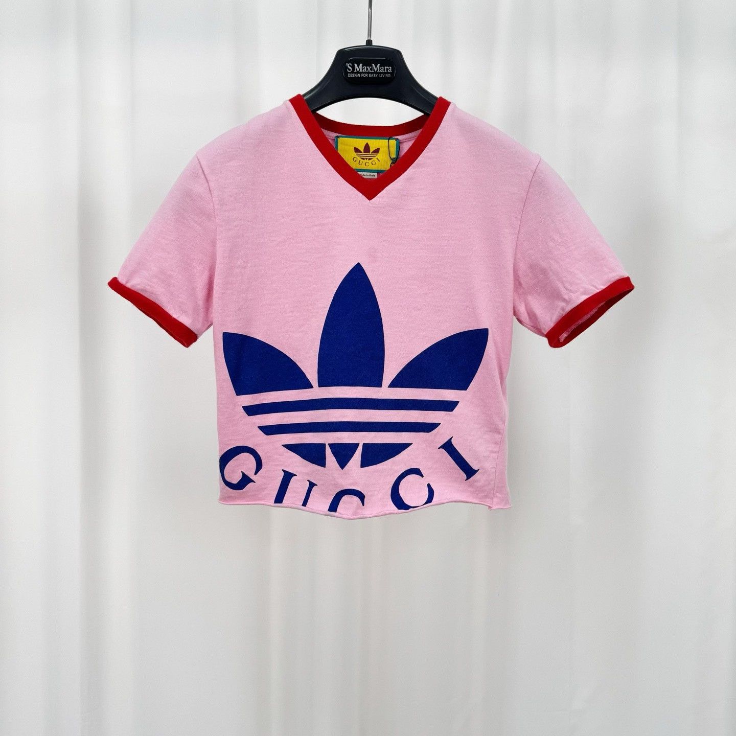 Gucci Gucci x Adidas Logo T-Shirt XXS Size XXS / US 00 / IT 34 - 2 Thumbnail