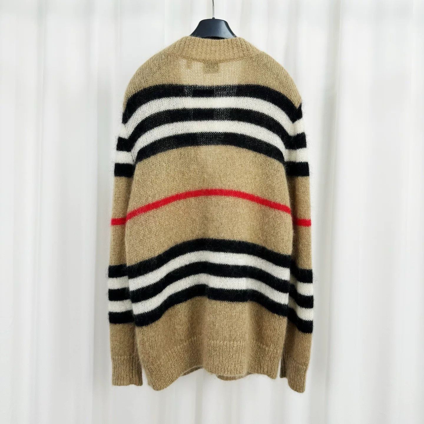 Burberry Burberry Mohair Check Cardigan Size S Size S / US 4 / IT 40 - 3 Thumbnail