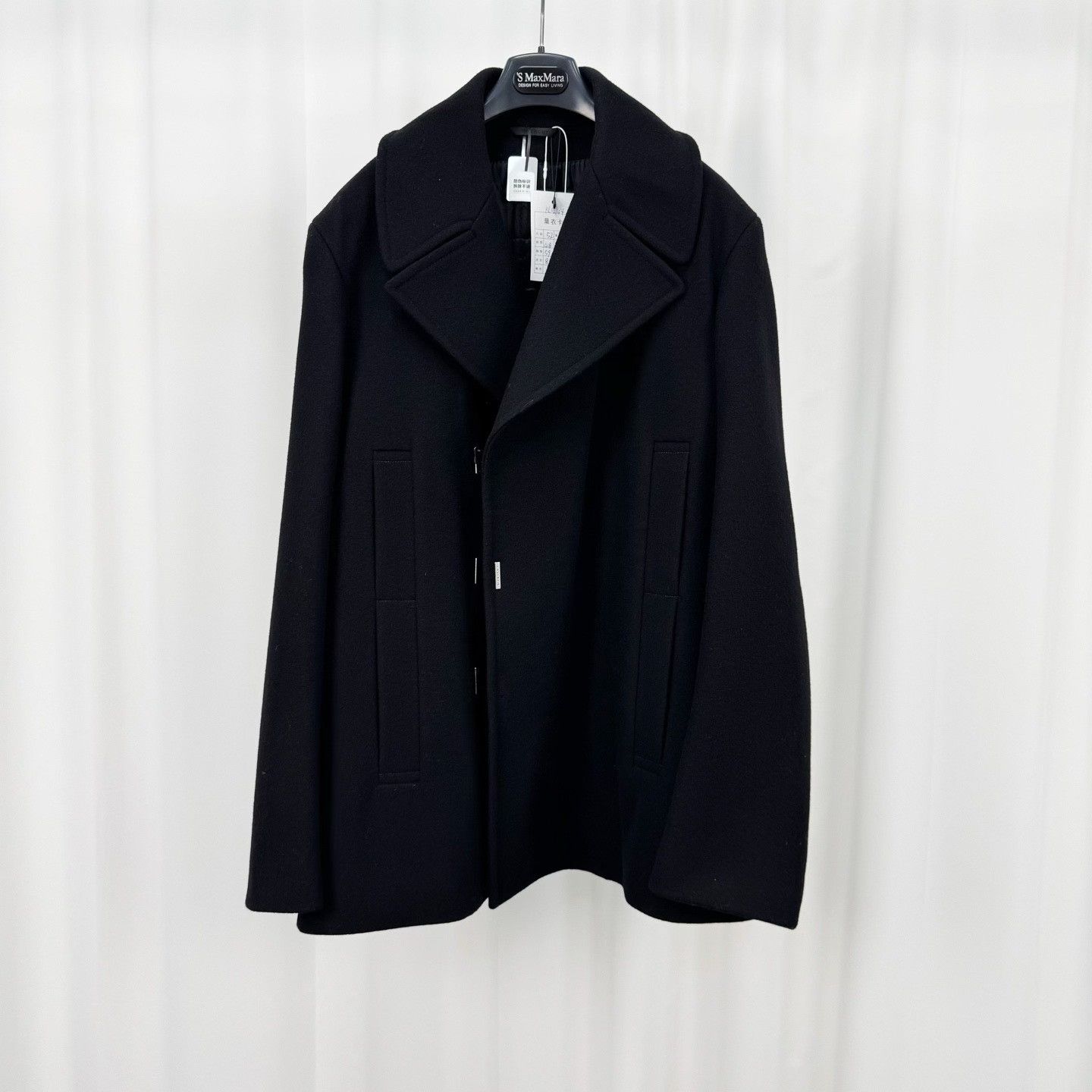 Givenchy Givenchy Wool Coat Size 52 Size US L / EU 52-54 / 3 - 2 Thumbnail