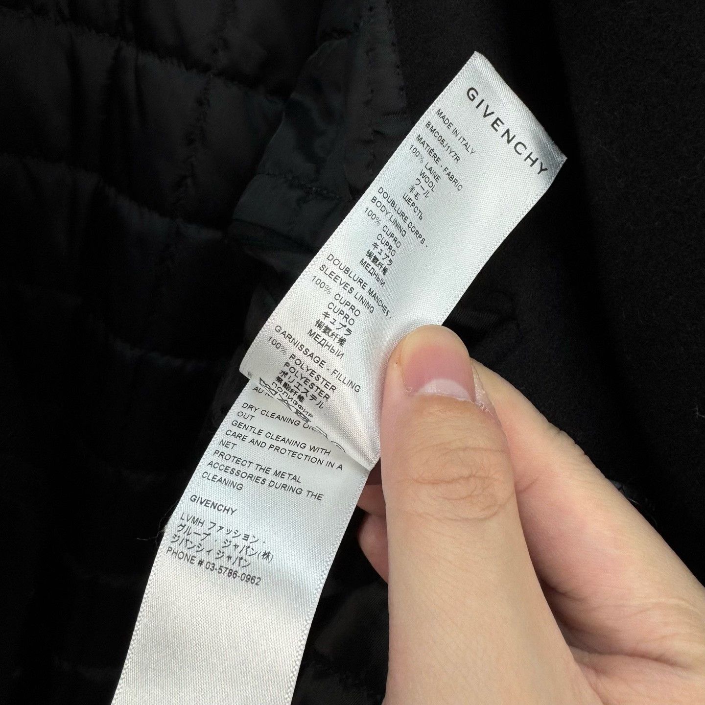 Givenchy Givenchy Wool Coat Size 52 Size US L / EU 52-54 / 3 - 9 Thumbnail