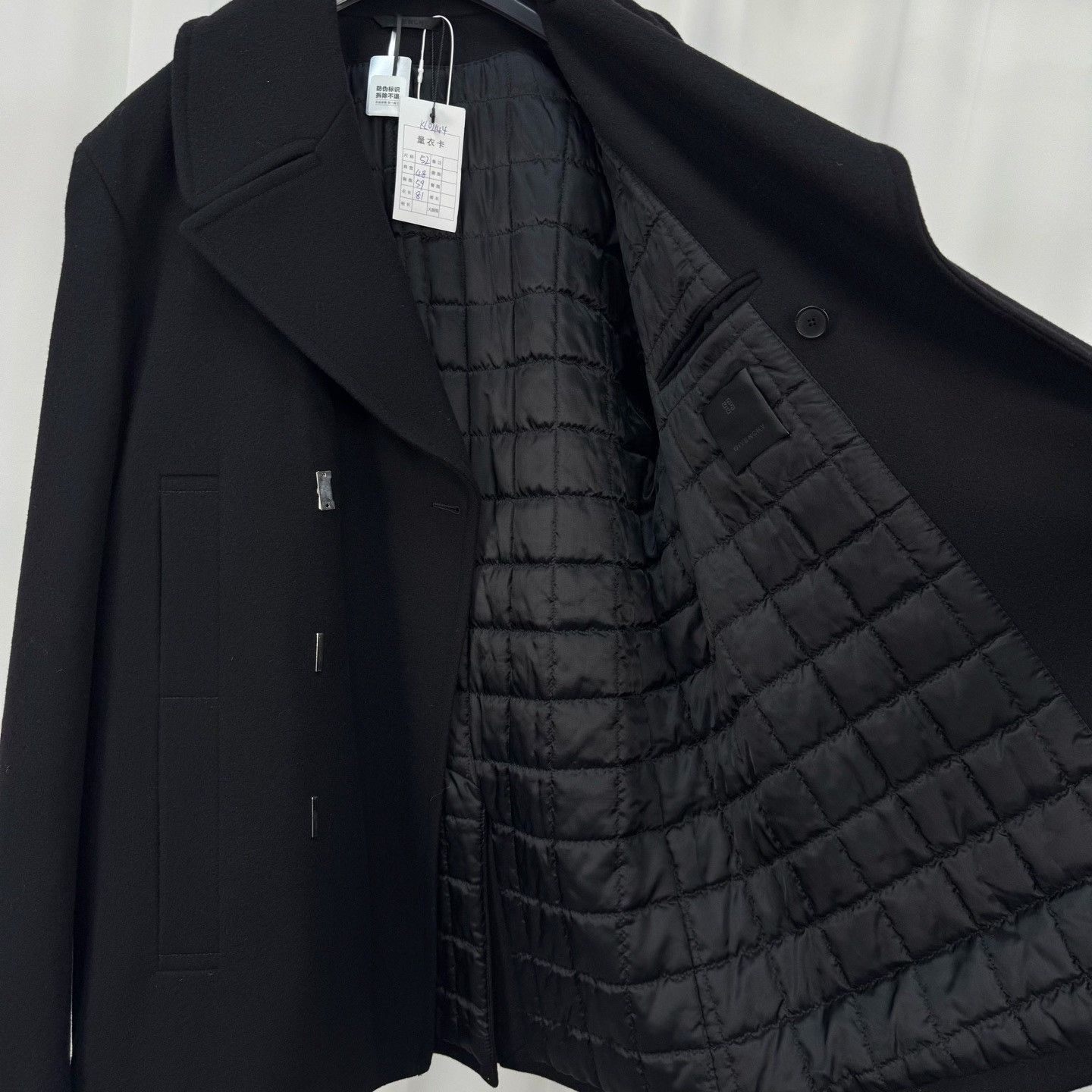 Givenchy Givenchy Wool Coat Size 52 Size US L / EU 52-54 / 3 - 7 Thumbnail