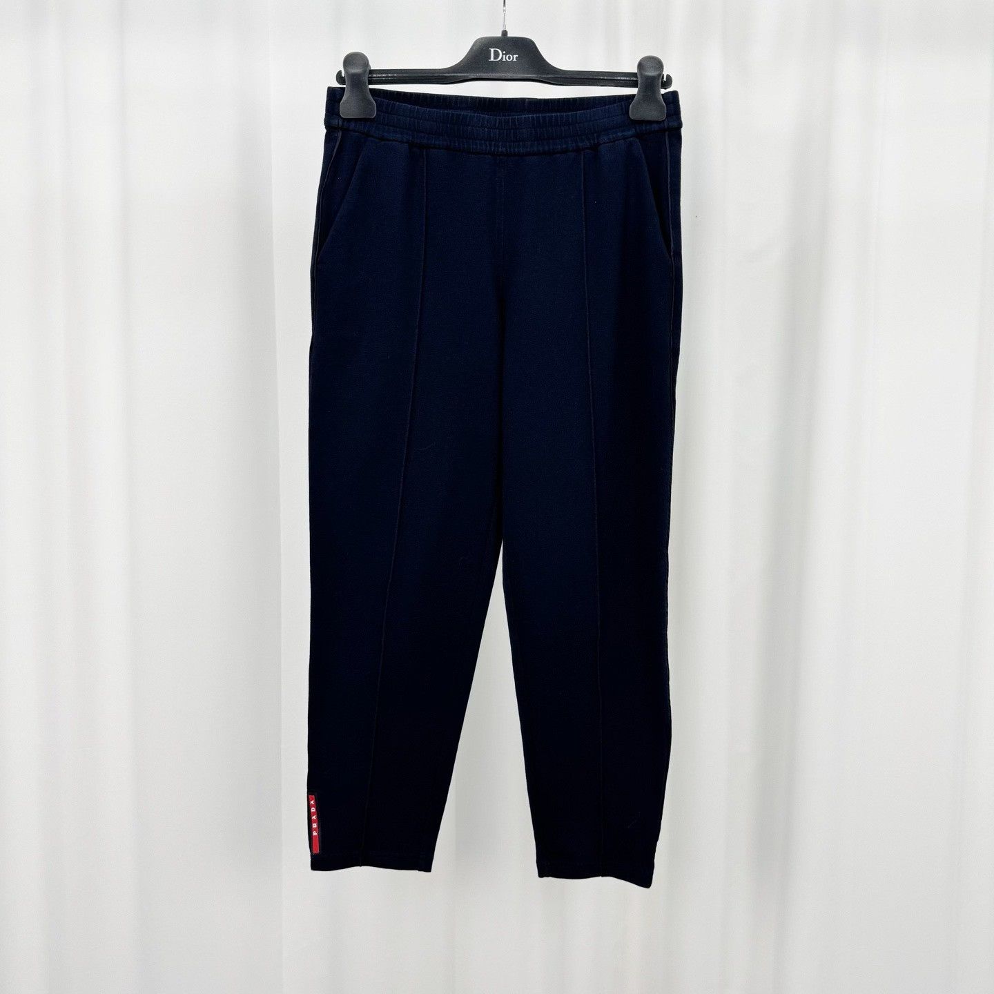 Prada Prada Red Logo Tab Sweatpants Size XS Size US 28 / EU 44 - 2 Thumbnail
