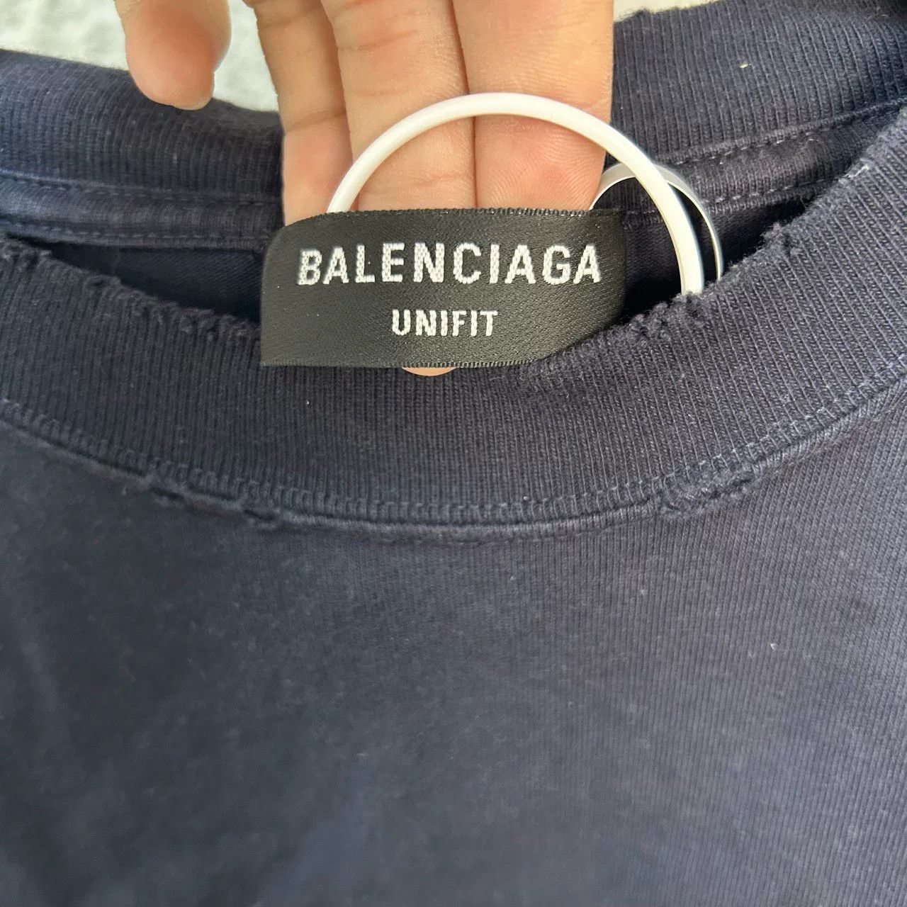Balenciaga Balenciaga No Comment Logo T-Shirt Size XS Size US XS / EU 42 / 0 - 4 Thumbnail