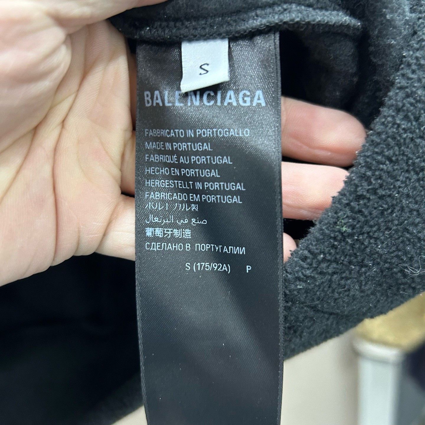 Balenciaga Balenciaga Embroidered Logo Sweatshirt Size S Size US S / EU 44-46 / 1 - 5 Thumbnail