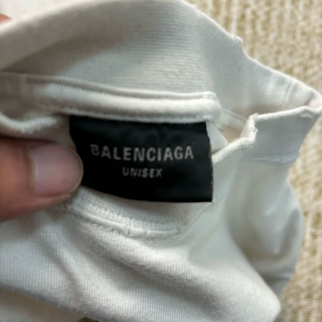 Balenciaga Balenciaga Logo Graphic T-Shirt Size XL Size US XL / EU 56 / 4 - 6 Thumbnail