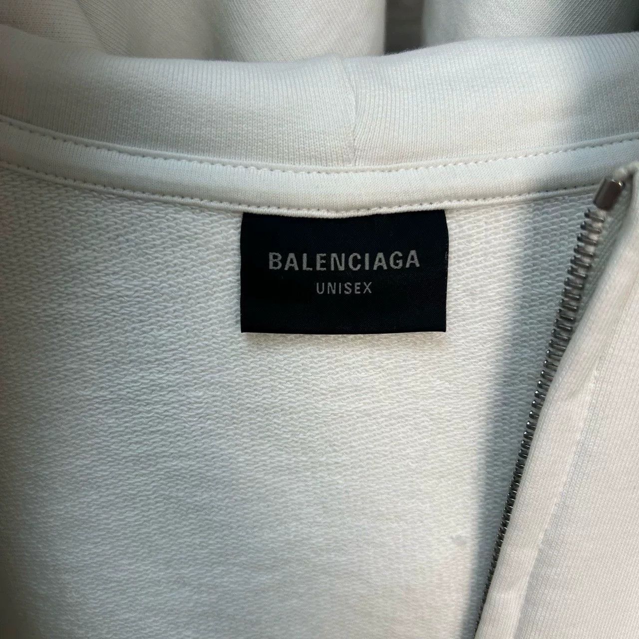 Balenciaga Balenciaga Energy Logo Zip Hoodie Size S Size US S / EU 44-46 / 1 - 4 Thumbnail