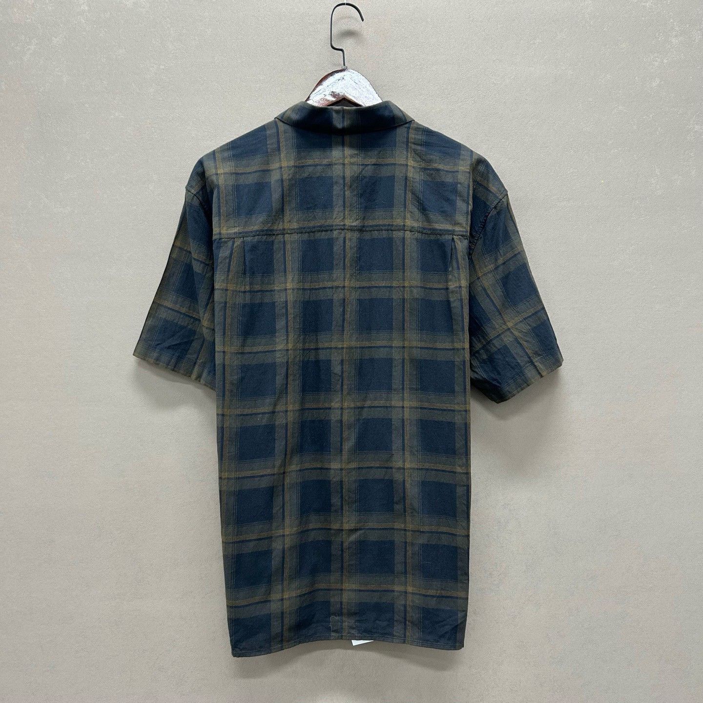 Saint Laurent Paris Saint Laurent Plaid Short Sleeve Shirt Size M Size US M / EU 48-50 / 2 - 3 Thumbnail