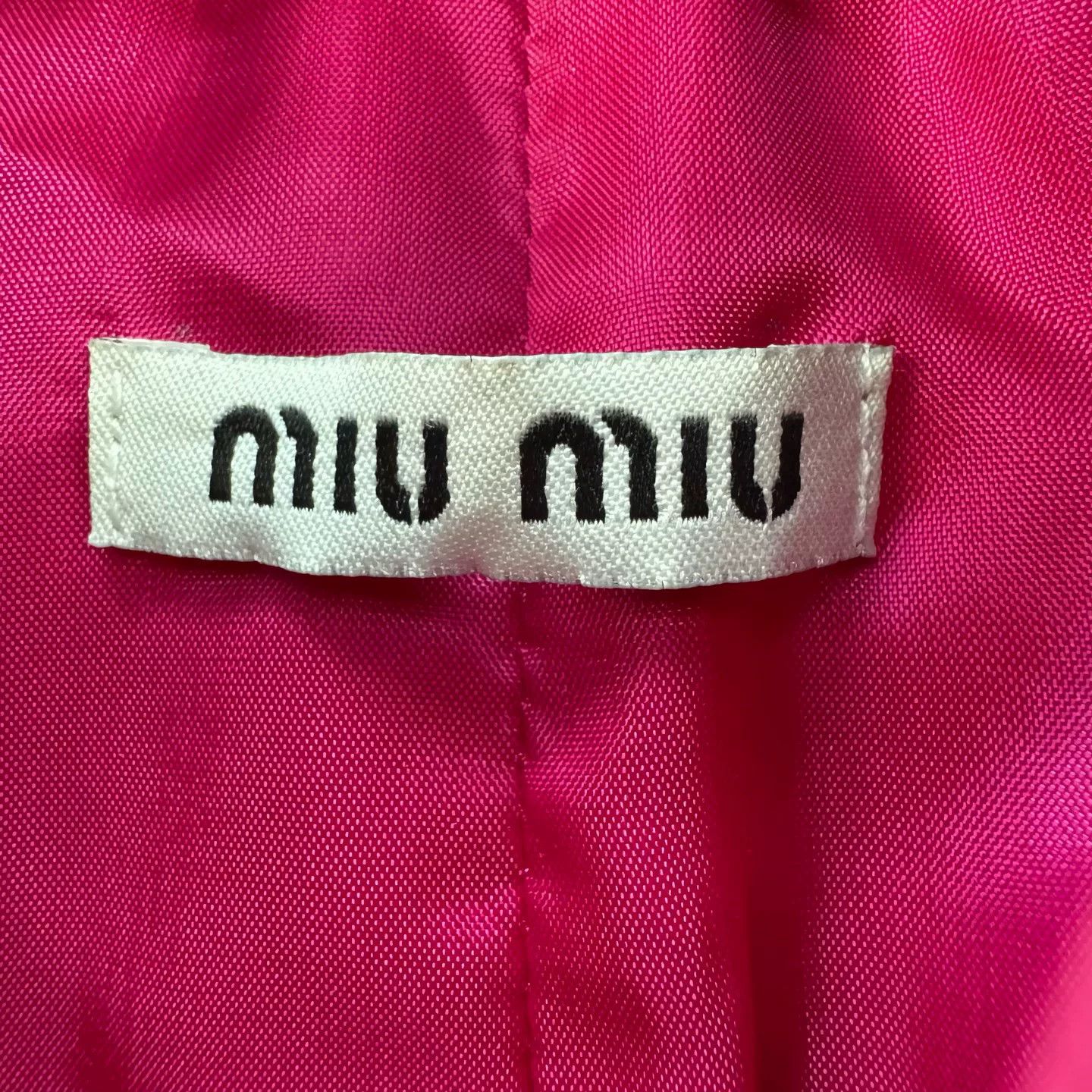 Miu Miu Miu Miu Fuchsia Ruffle Leather Jacket Size 36 Size XS / US 0-2 / IT 36-38 - 6 Thumbnail