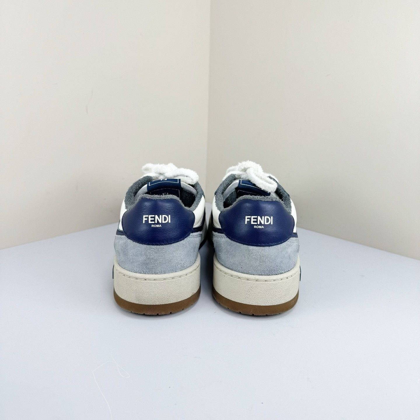 Fendi Fendi Match Suede Low-Top Sneakers Size 8 Size US 8 / EU 41 - 4 Thumbnail