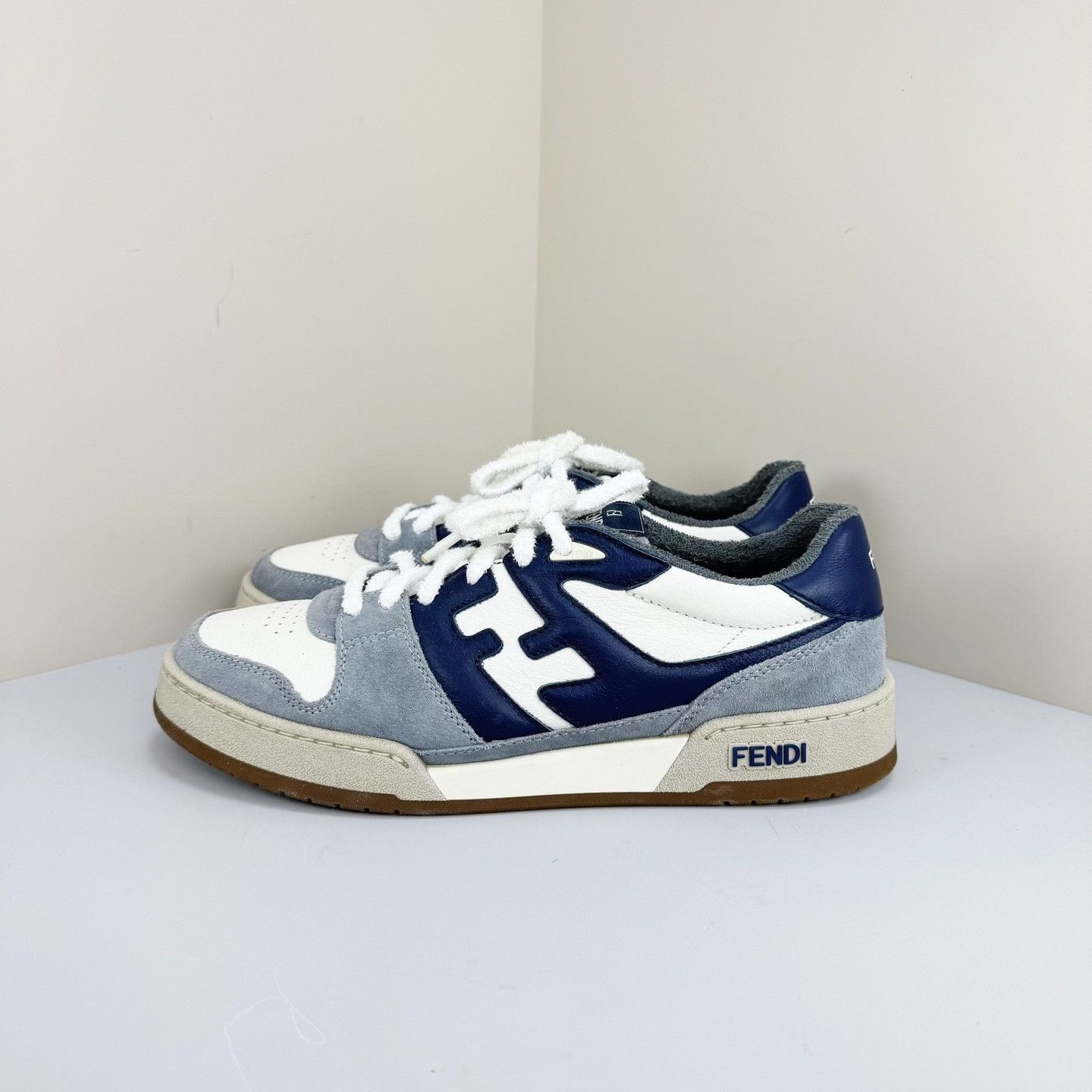 Fendi Fendi Match Suede Low-Top Sneakers Size 8 Size US 8 / EU 41 - 2 Thumbnail