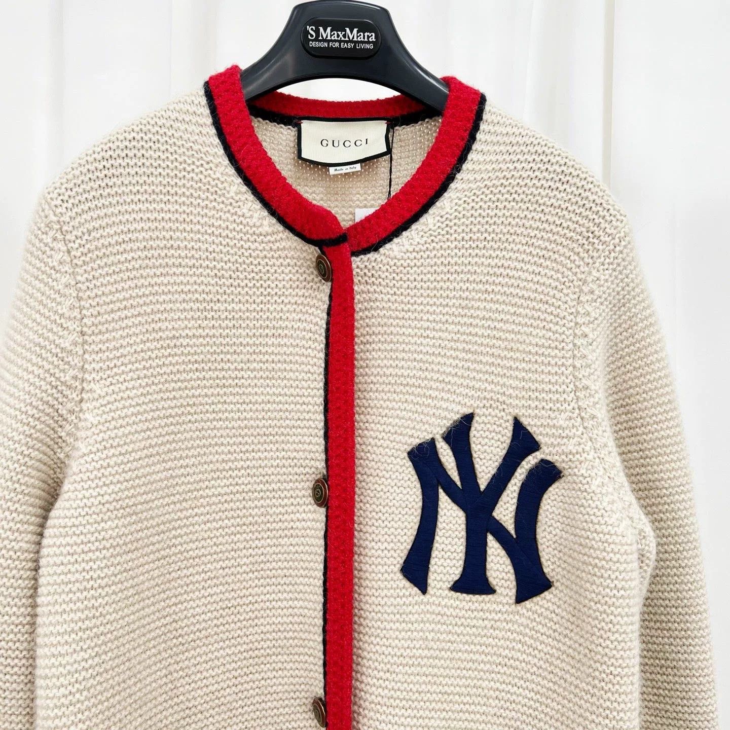 Gucci Gucci MLB Embroidered Knit Cardigan Size S Size S / US 4 / IT 40 - 4 Thumbnail