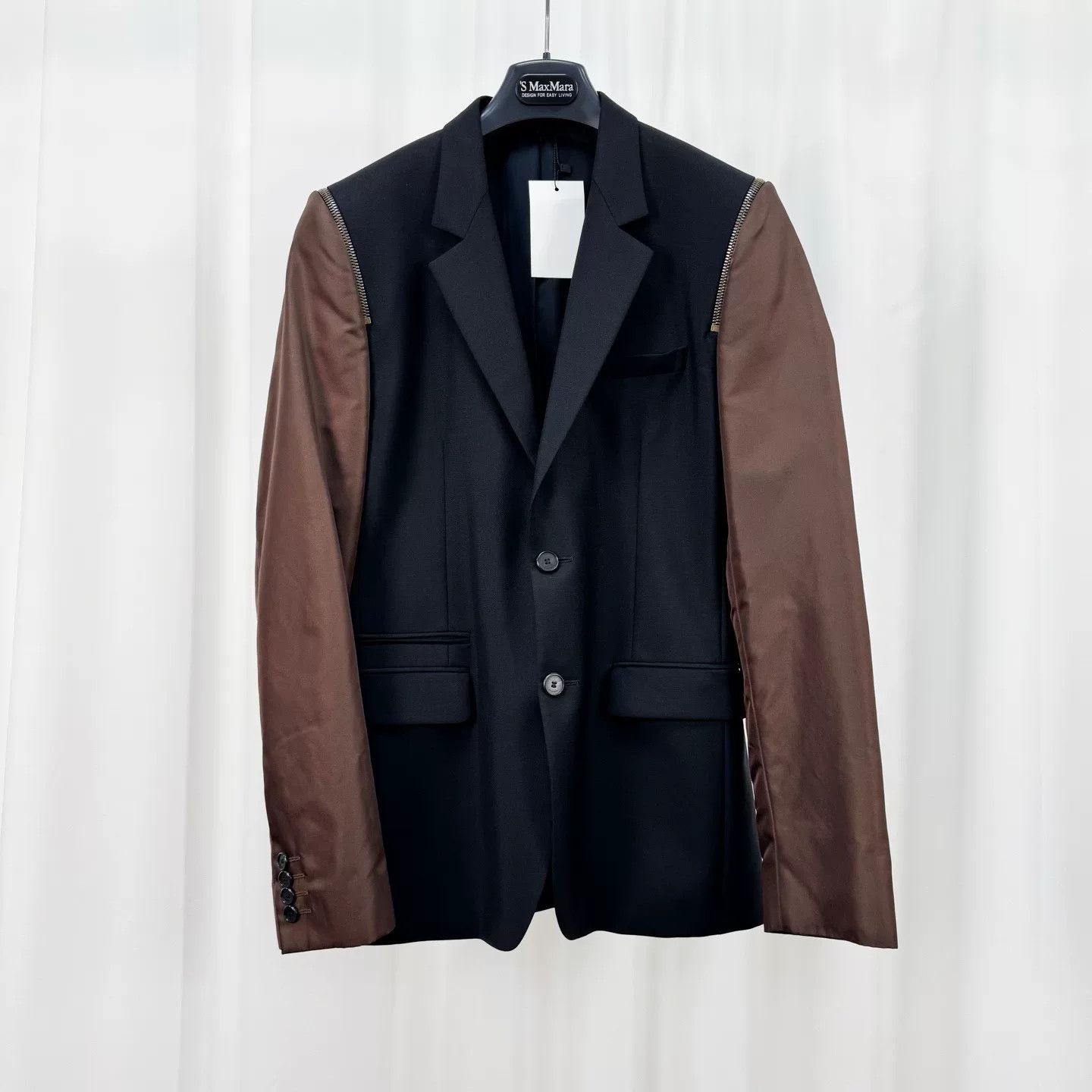 Givenchy Givenchy Zipper Detail Blazer Size 36R Size 36R - 2 Thumbnail