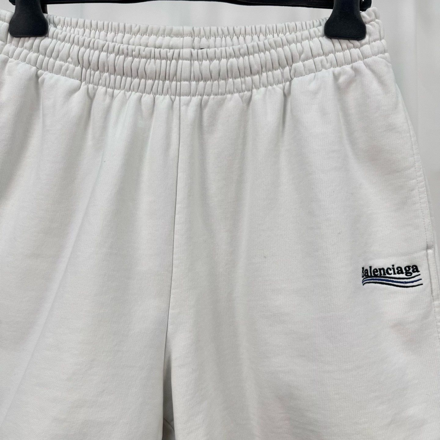 Balenciaga Balenciaga Wave Logo Sweat Shorts Size S Size US 30 / EU 46 - 4 Thumbnail