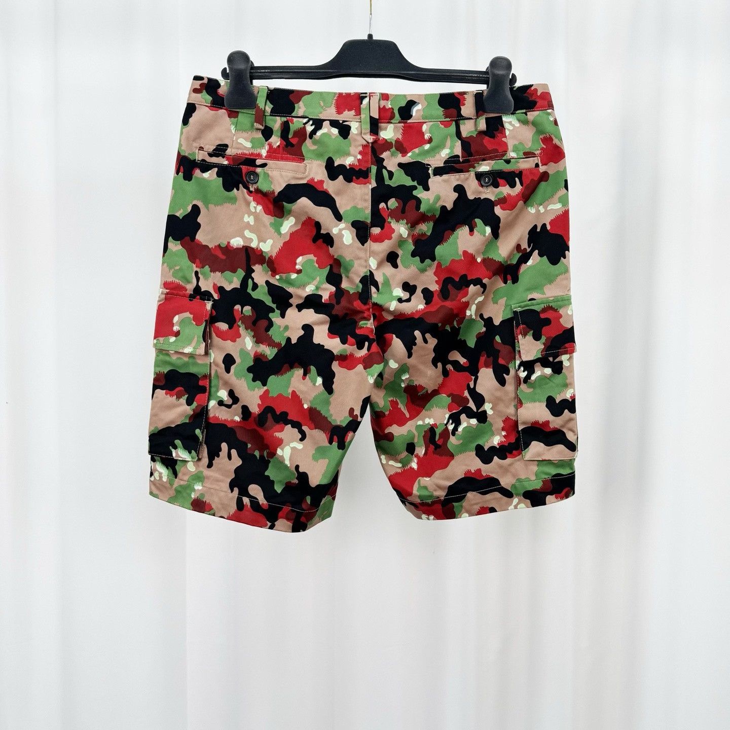 Valentino Valentino Camouflage Cargo Shorts Size 32 Size US 32 / EU 48 - 3 Thumbnail