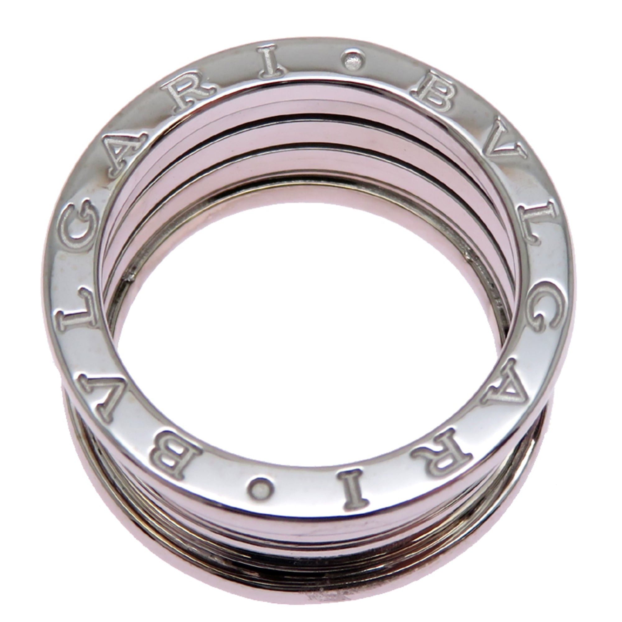 Bvlgari Bvlgari B-zero1 #57 Women's/Men's Ring, 750 White Gold Size ONE SIZE - 2 Thumbnail