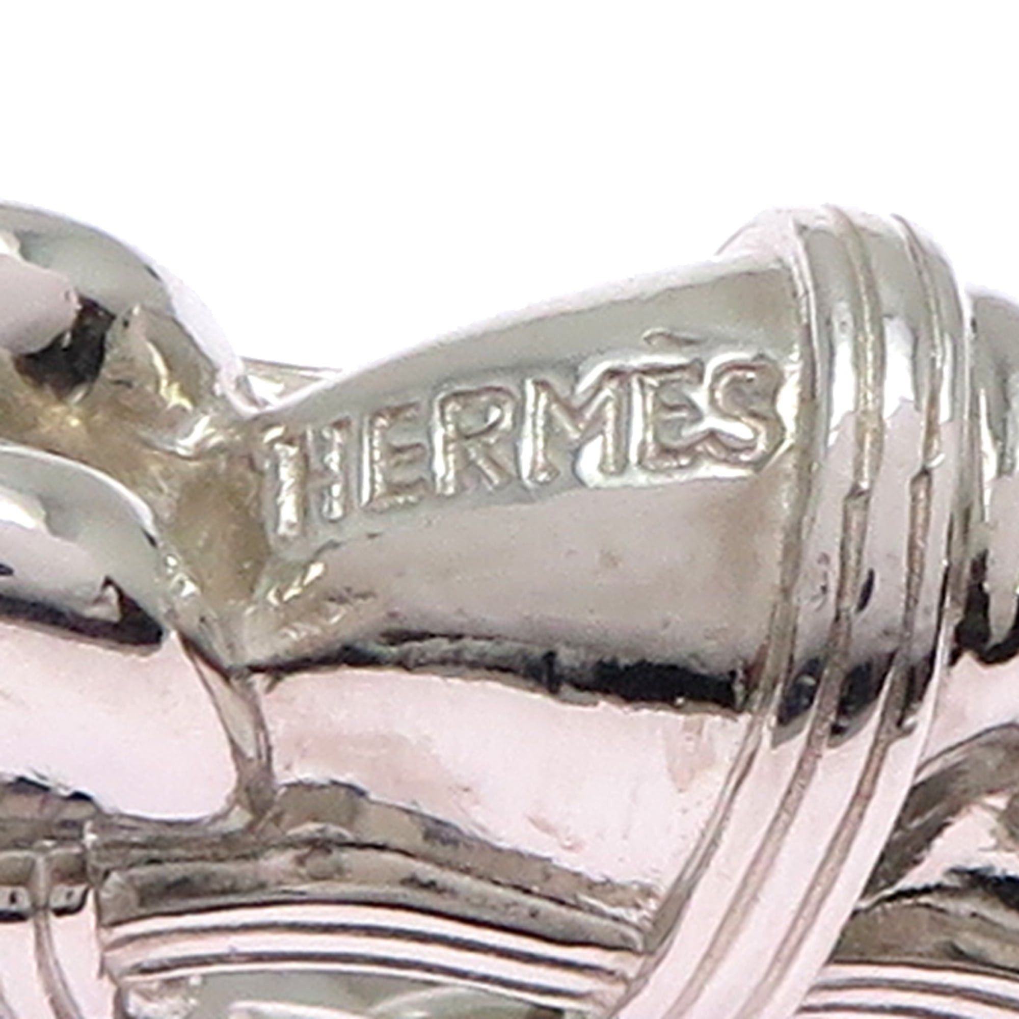Hermes Hermes Cheval Horse Charm for Women and Men, Sterling Silver 925 Size ONE SIZE - 4 Thumbnail