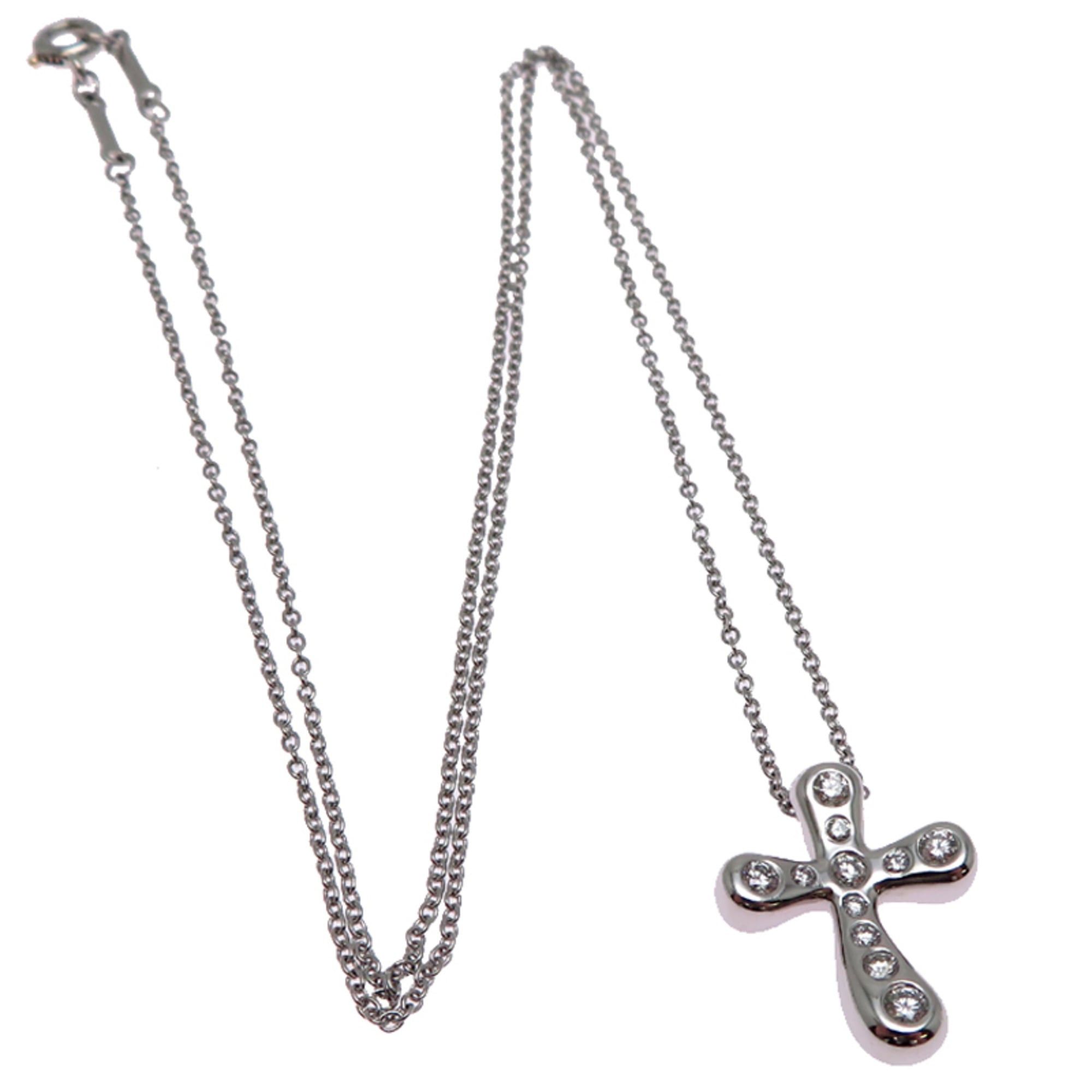 Tiffany & Co. Tiffany & Co. Dots Cross Necklace for Women and Men, Platinum 950 Size ONE SIZE - 8 Thumbnail