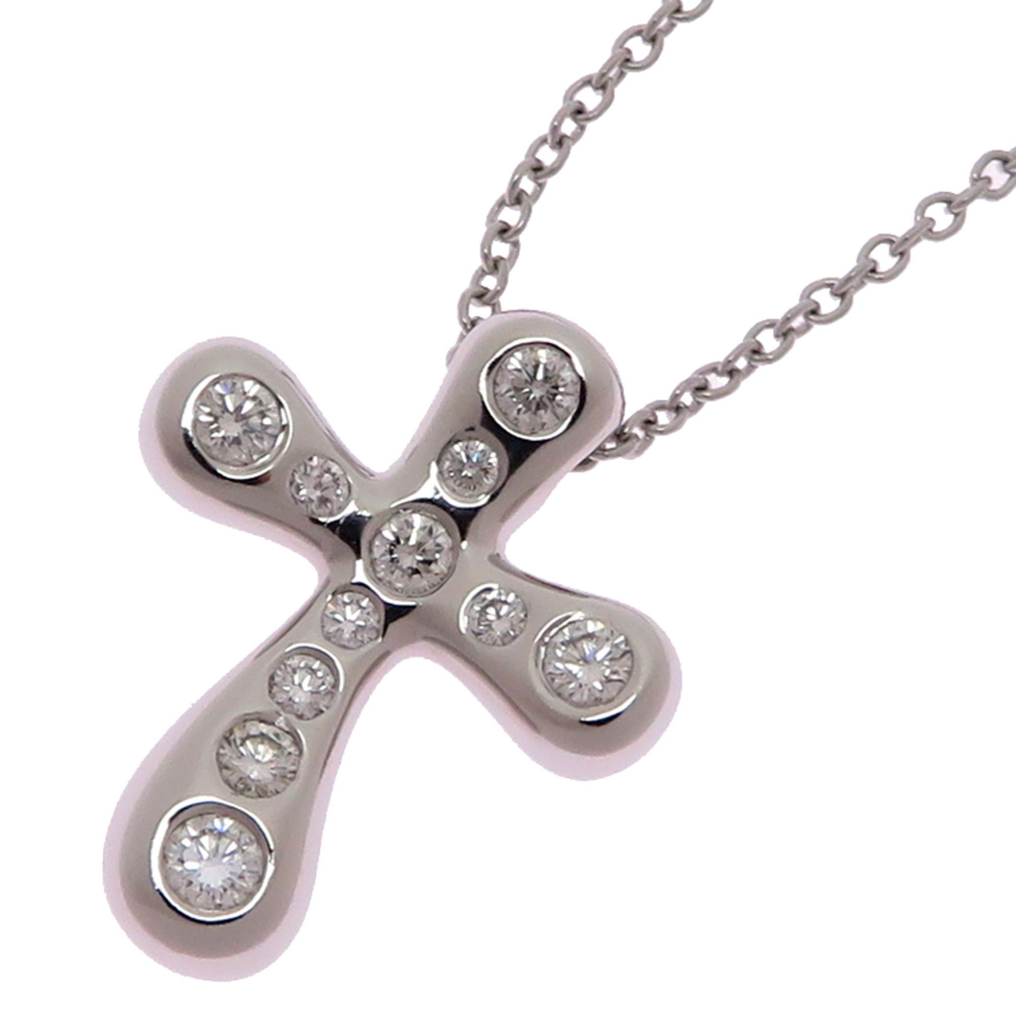 Tiffany & Co. Tiffany & Co. Dots Cross Necklace for Women and Men, Platinum 950 Size ONE SIZE - 2 Thumbnail