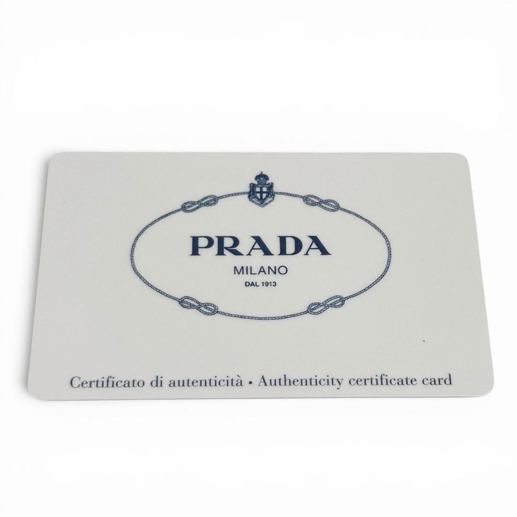 Prada PRADA 1BG378 Triangle Logo 2-Way Shearling Fur Shoulder Bag with Pouch, Black, Made in Italy, Women's, Dust Size ONE SIZE - 15 Thumbnail