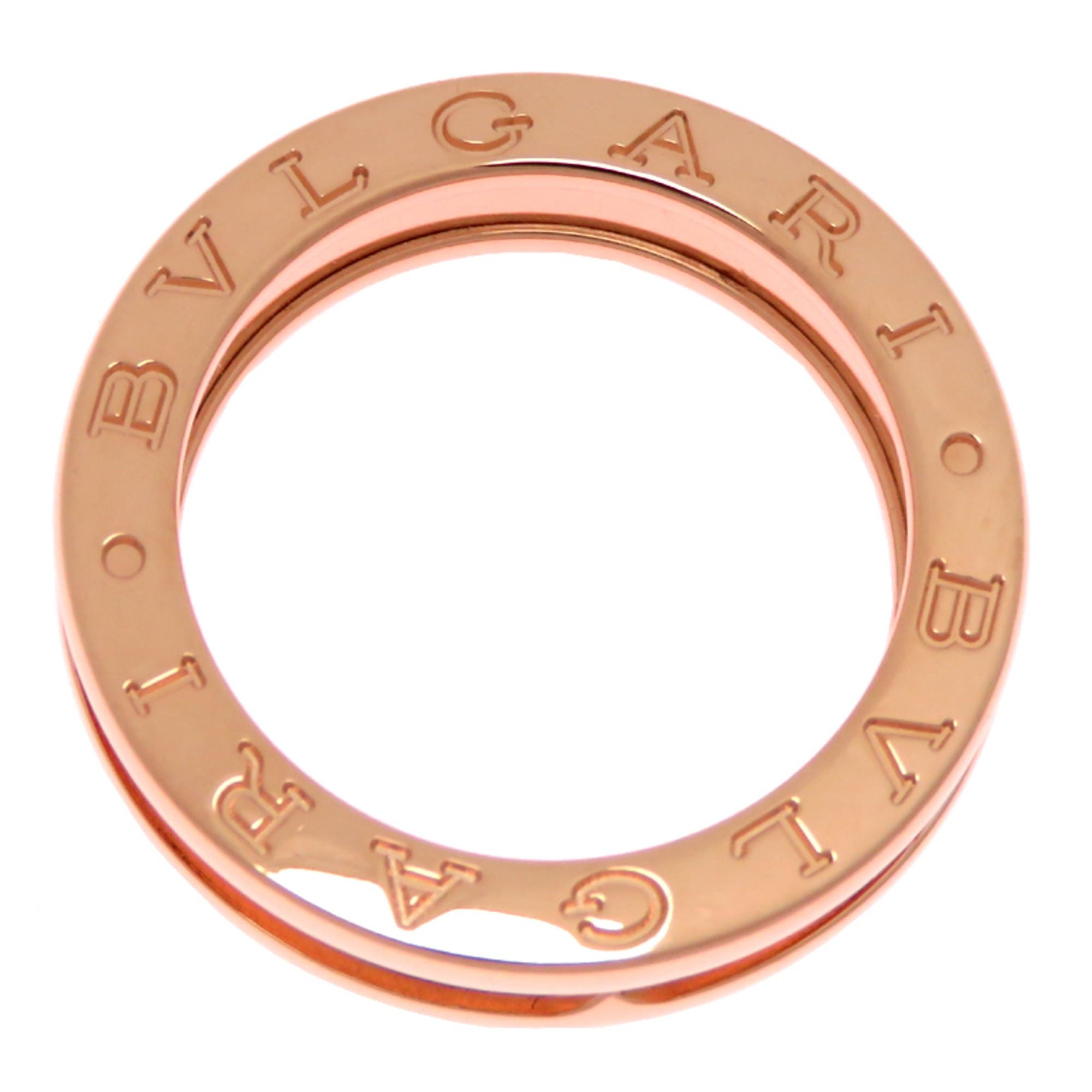 Bvlgari Bvlgari #51 B-zero1 Women's/Men's Ring, 750 Pink Gold Size ONE SIZE - 2 Thumbnail