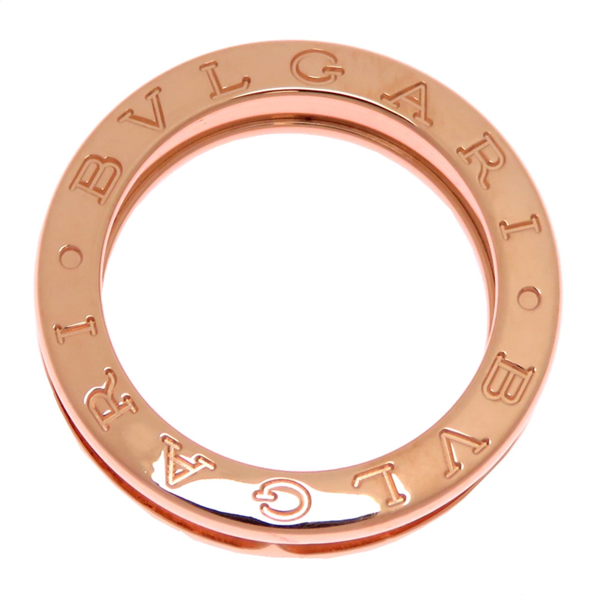 Bvlgari Bvlgari #51 B-zero1 Women's/Men's Ring, 750 Pink Gold Size ONE SIZE - 3 Thumbnail