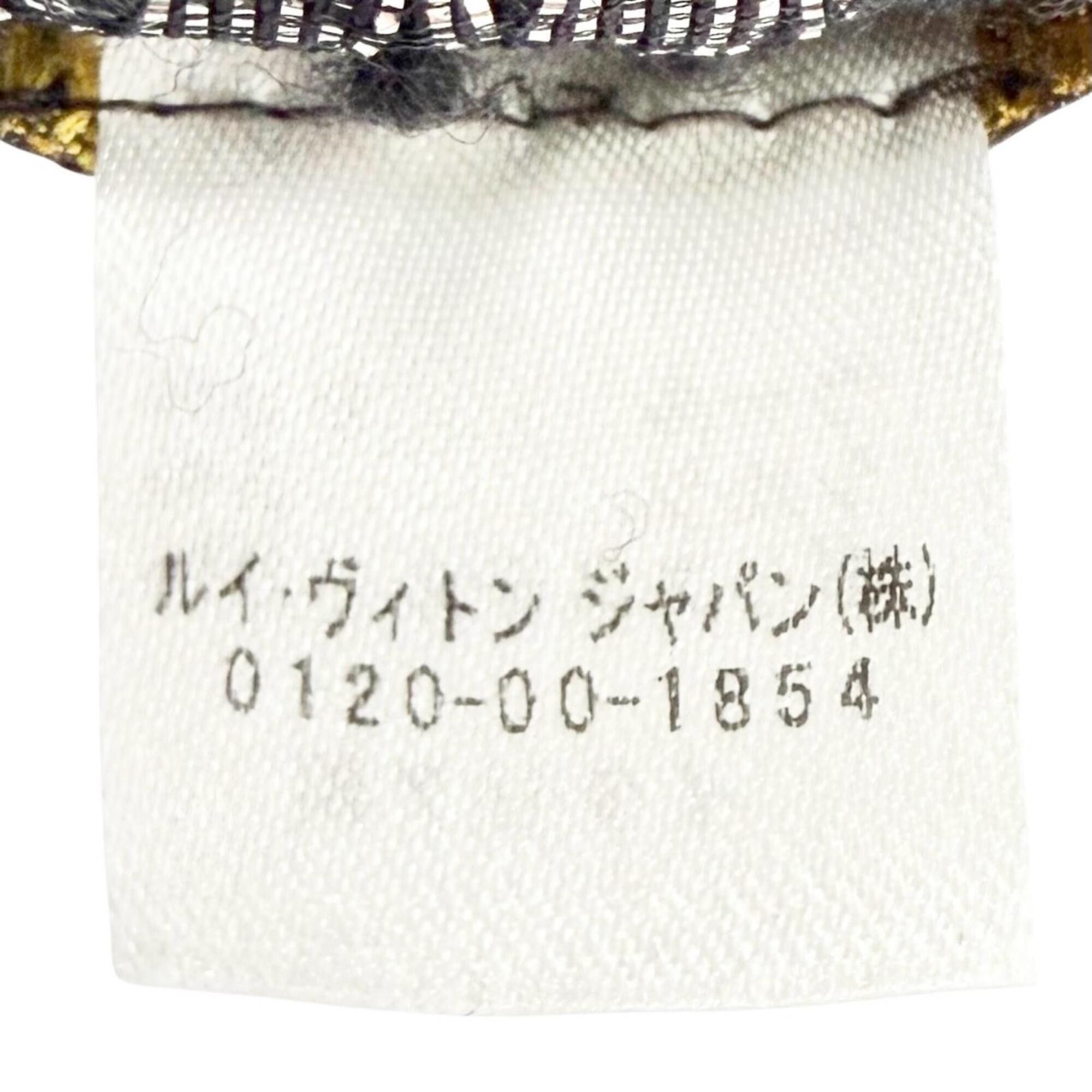 Louis Vuitton LOUIS VUITTON M75833 Echarpe Logomania Shine Wool Silk Stole Scarf, Black, Made in Italy, Authentic, Women's, with Box Size ONE SIZE - 8 Thumbnail