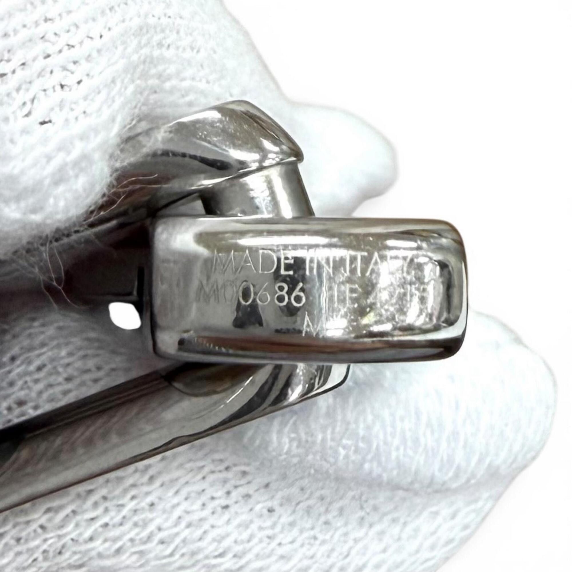 Louis Vuitton LOUIS VUITTON (Louis Vuitton) 2025 Model M00686 Monogram Chain Bracelet, Black and Silver, Size M, Women's Size ONE SIZE - 8 Thumbnail
