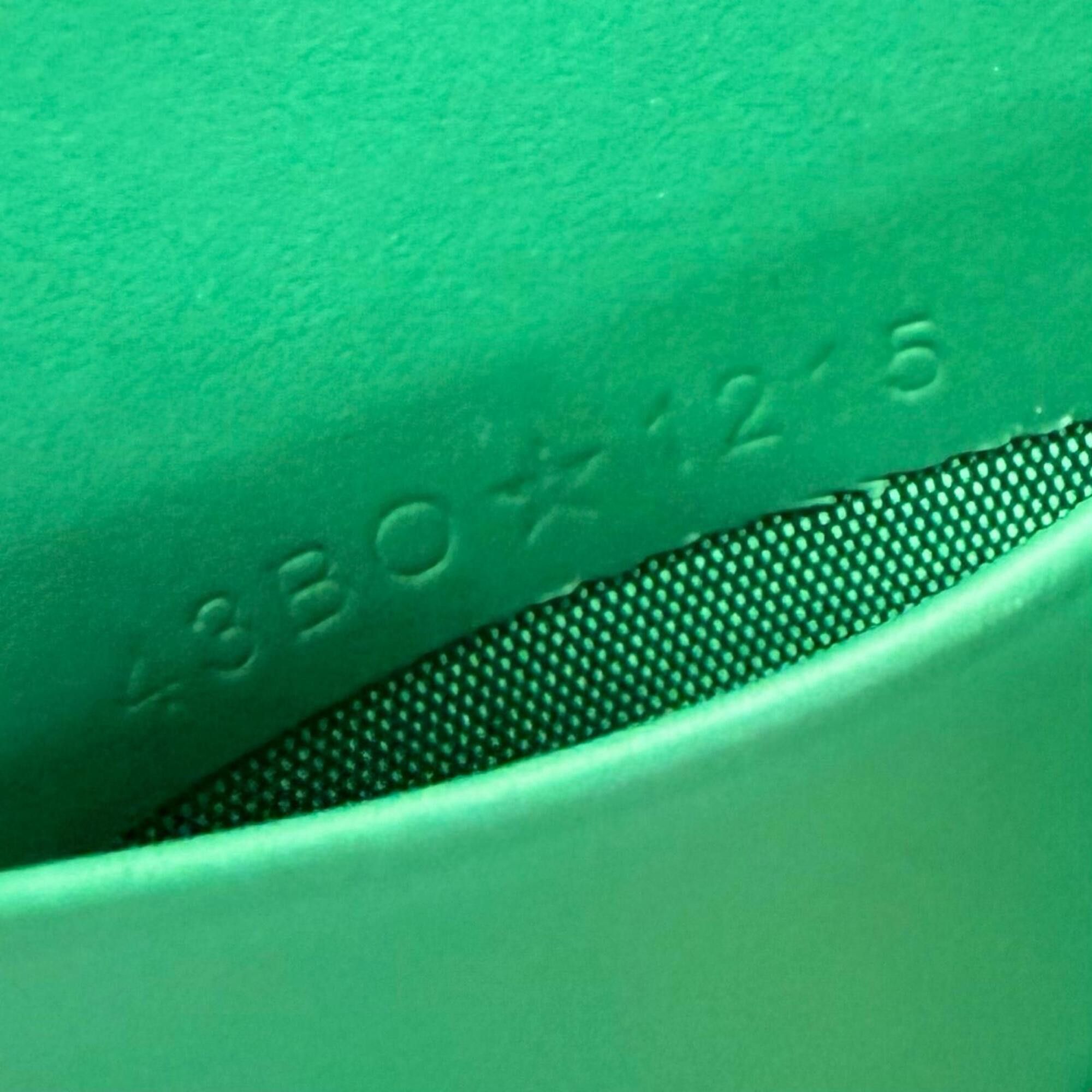 Dior Christian Dior DIOR 2ESCH197TRF Magic Wallet, Calfskin Leather, Clover Embossed Bi-fold, Business Card Holder/Card Case, Green, Made in Italy, Comes with Box and Dust Bag. Highly Recommended! Size ONE SIZE - 10 Thumbnail