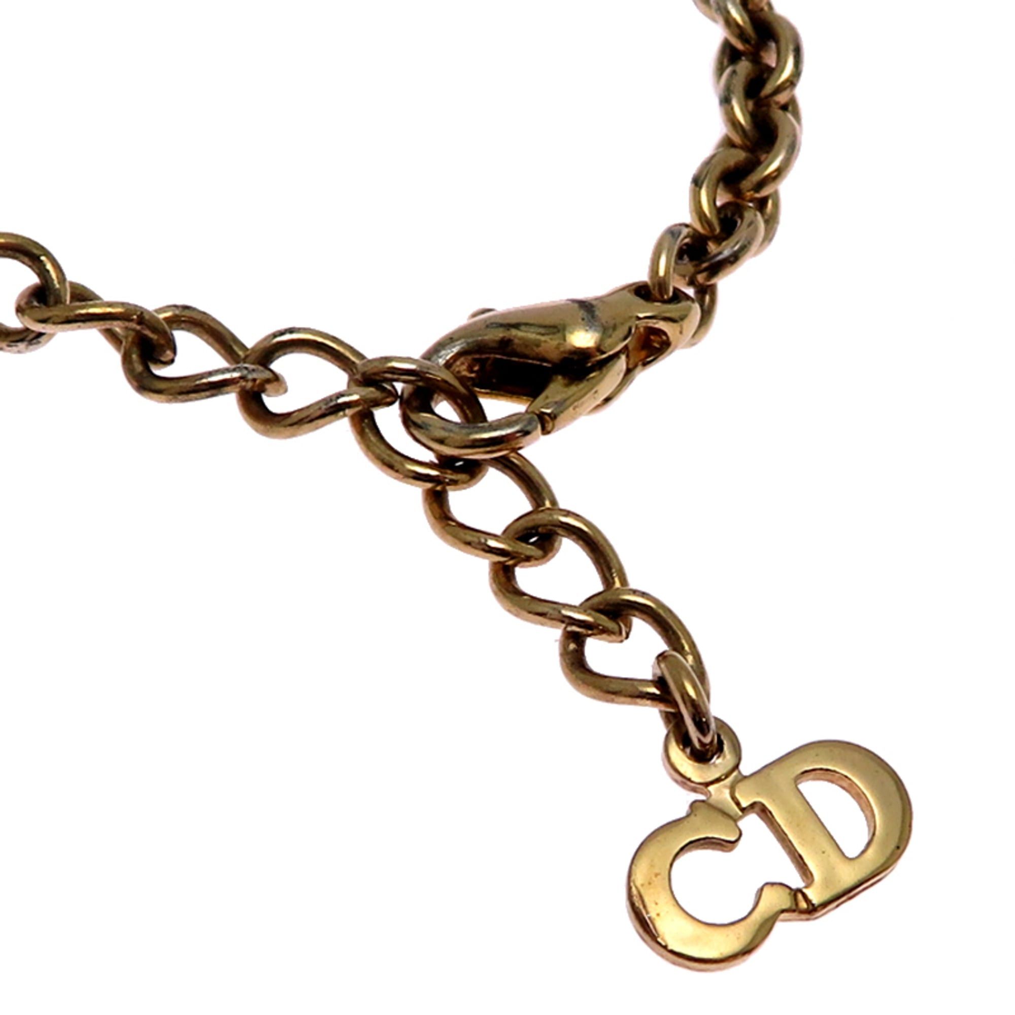Dior Christian Dior Logo Women's Necklace GP Size ONE SIZE - 4 Thumbnail