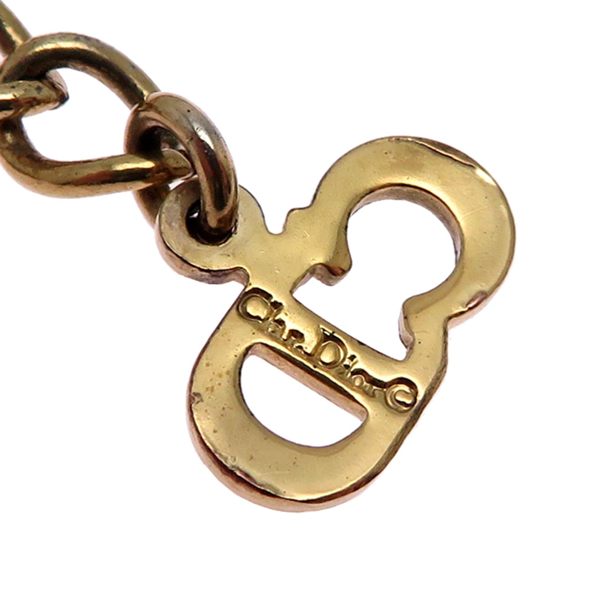 Dior Christian Dior Logo Women's Necklace GP Size ONE SIZE - 5 Thumbnail