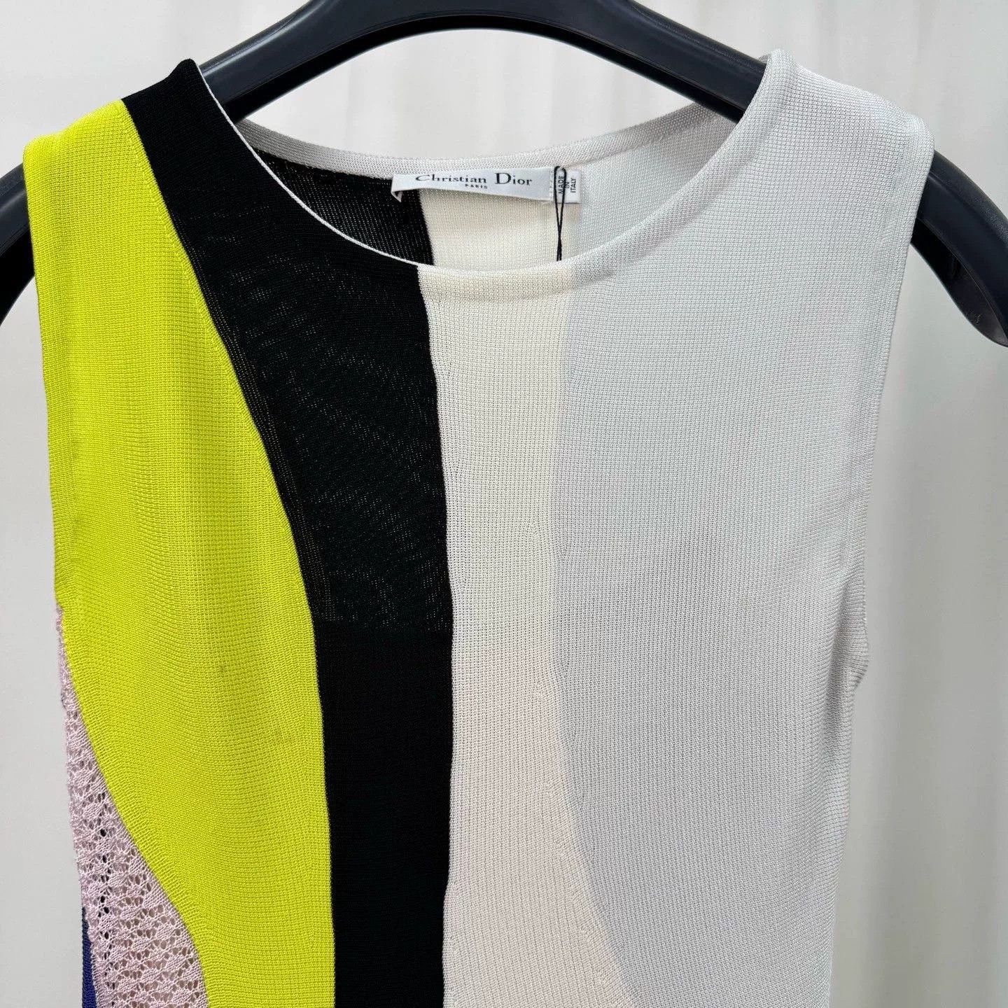 Dior Dior Colorblock Sleeveless Top Size 36 Size XS / US 0-2 / IT 36-38 - 4 Thumbnail